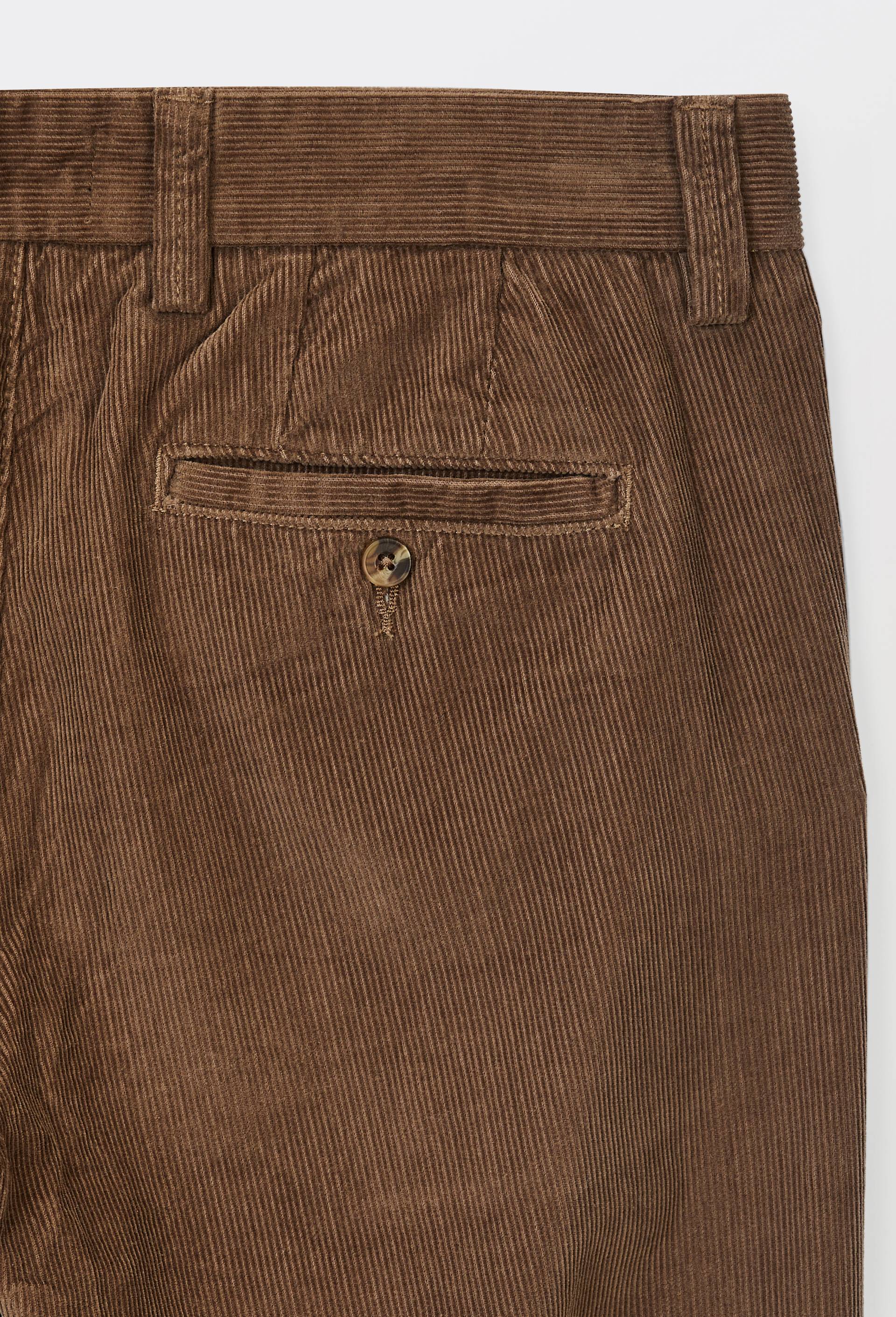 Pantalon velours en coton BIO GOTS, Brun, large image number 5.0