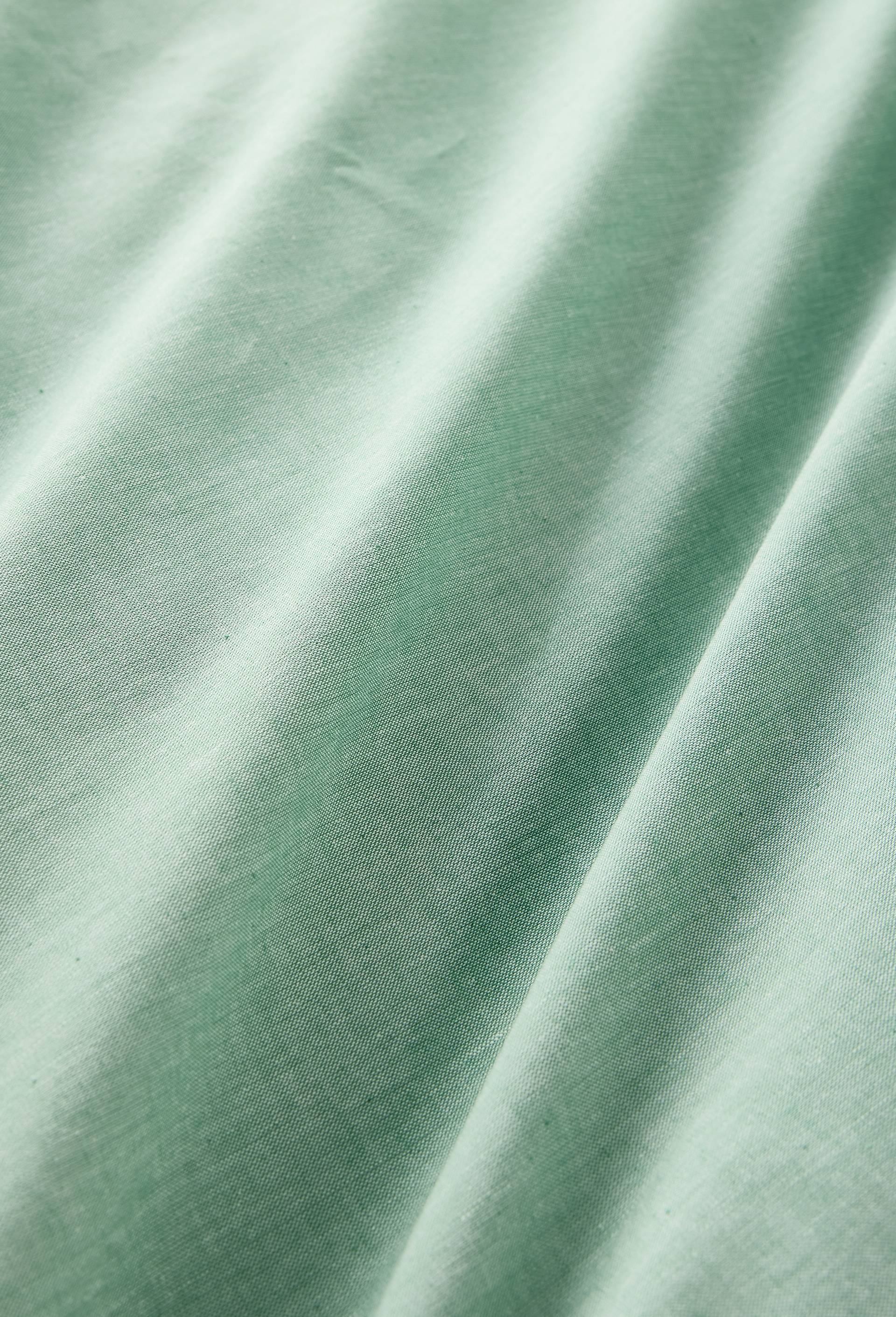 Lot housse de couette et taie d'oreiller, 100% coton bio GOTS, Vert, large image number 2.0