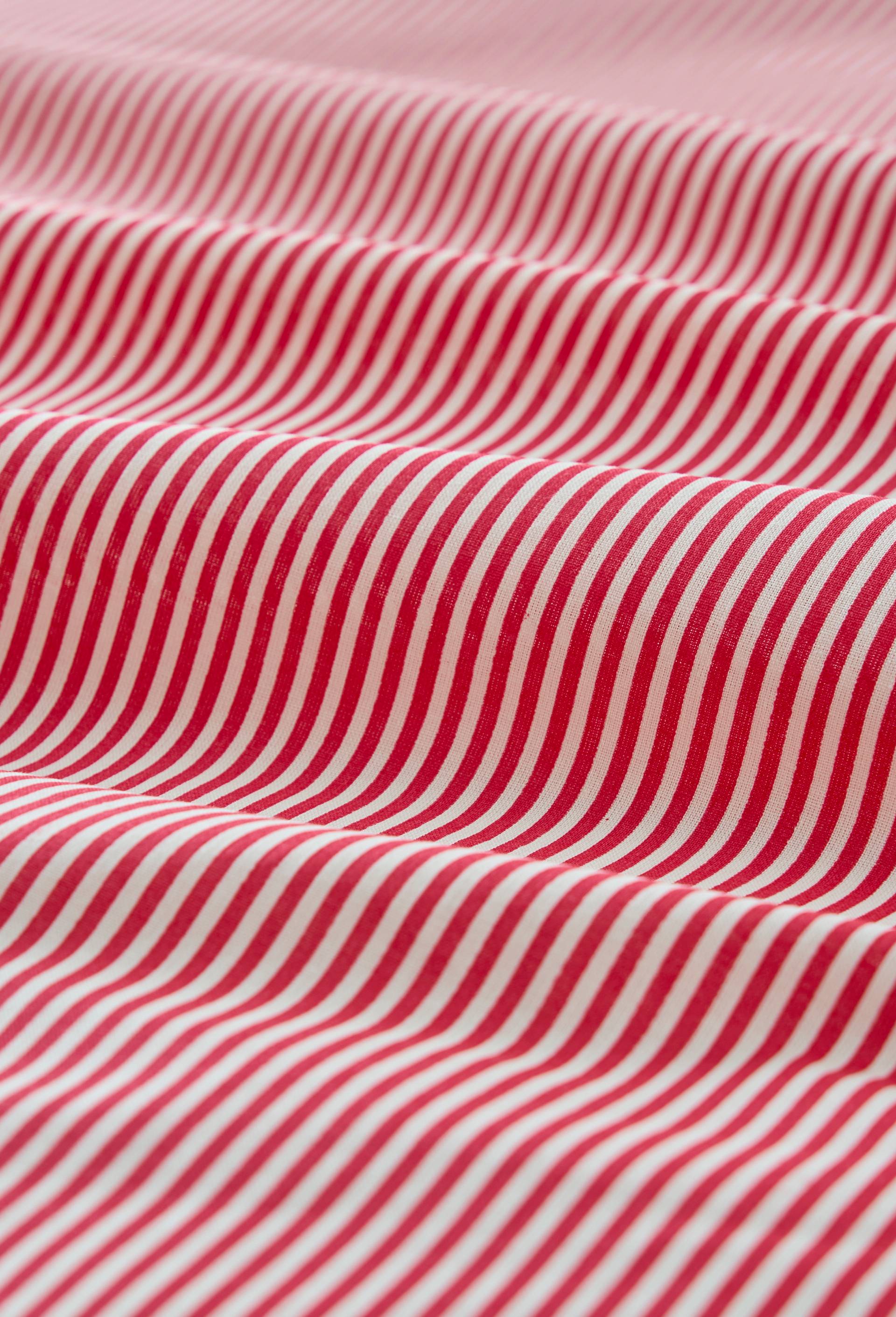 Lot housse de couette &agrave; imprim&eacute; et taies d'oreiller, 240x220cm et 63x63cm, 100% coton bio GOTS, Rouge, large image number 2