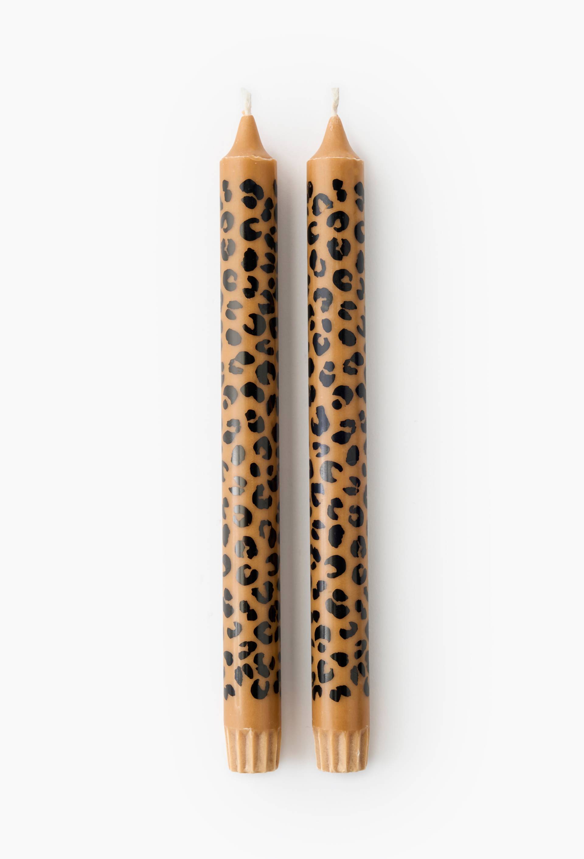 Lot de 2 bougies, 25cm, Vert fonc&eacute;, large image number 0