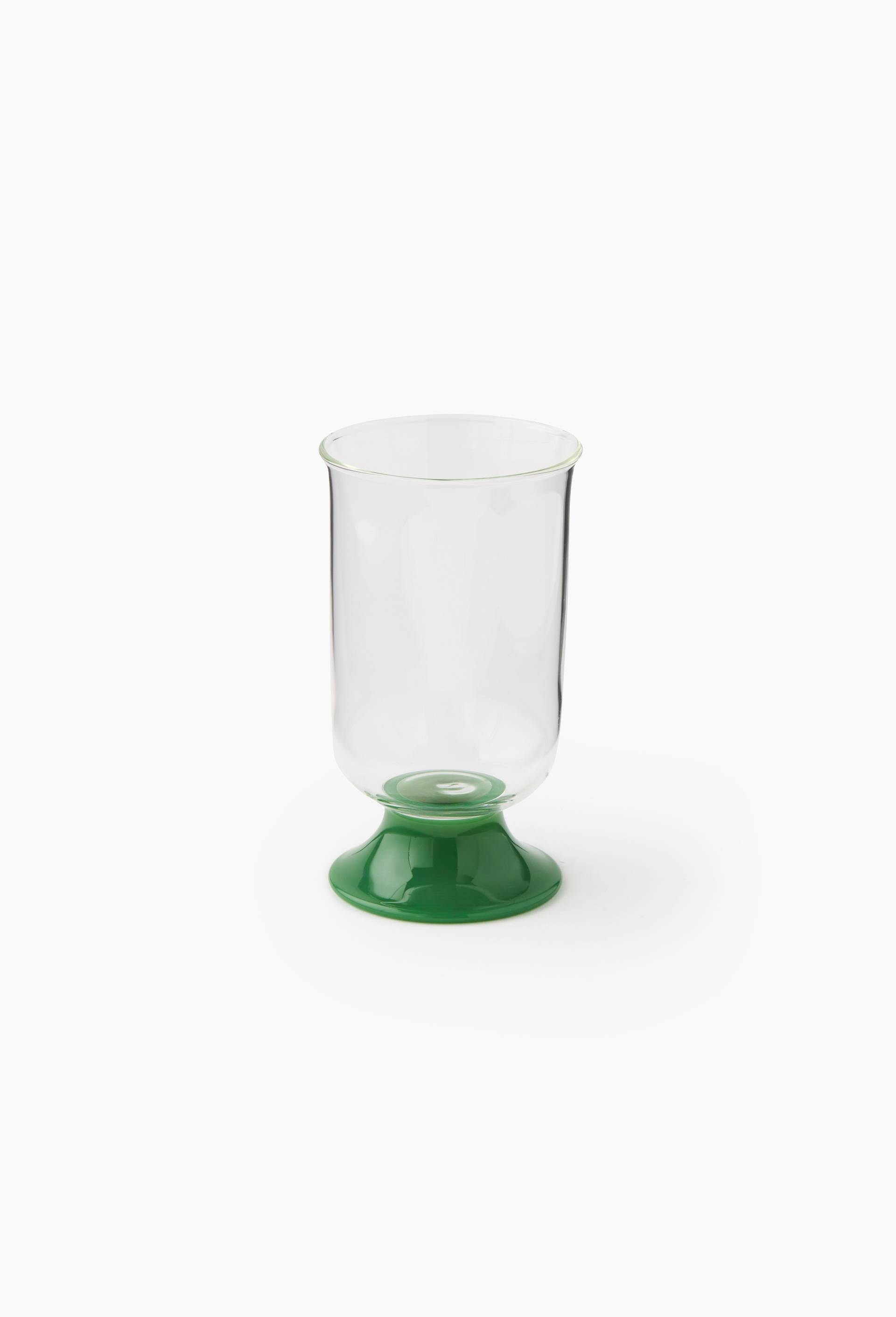 Verre &agrave; pied, 25cl, Vert, large image number 0.0