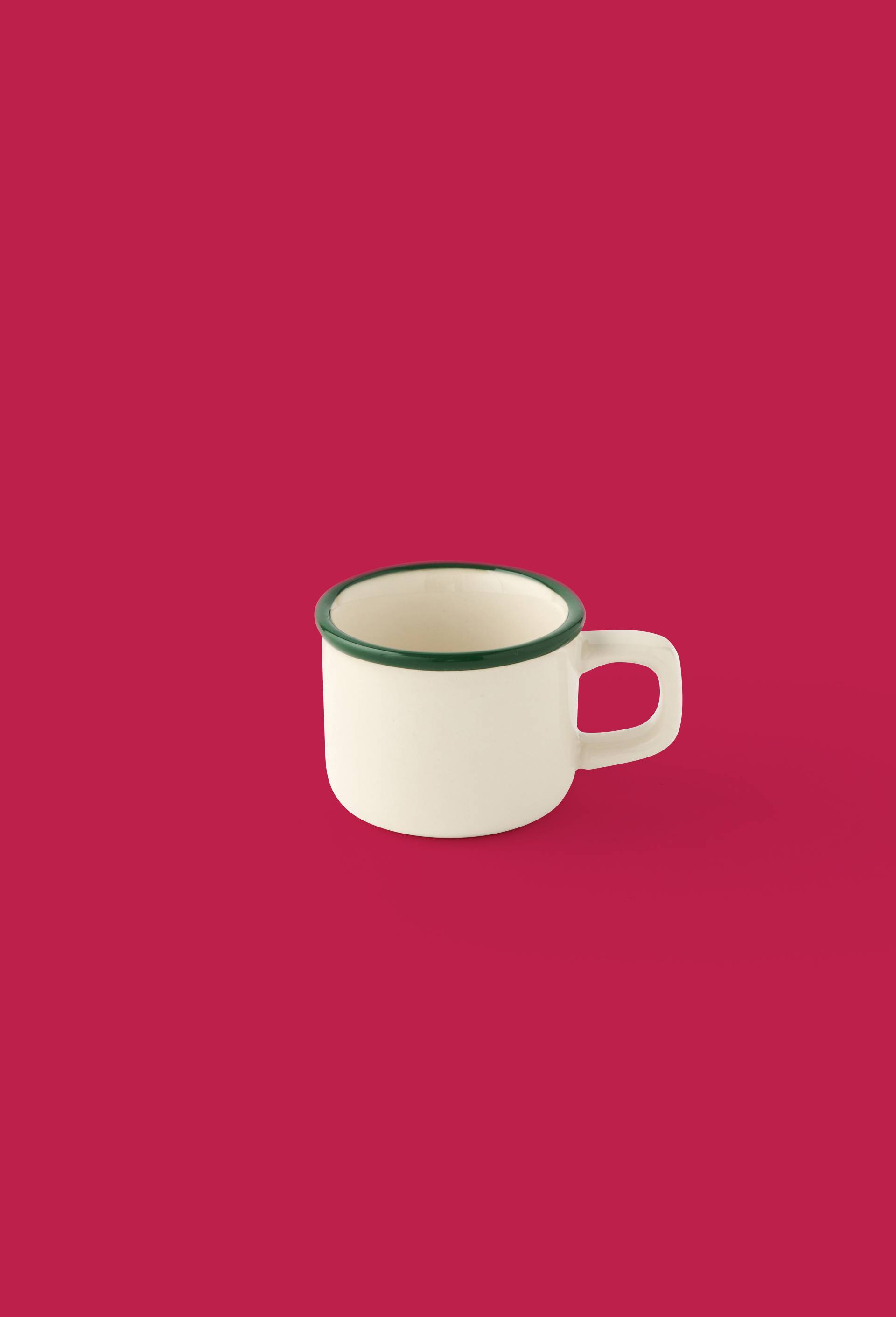 Tasse finition liser&eacute;, 6cl, Ecru, swatch image