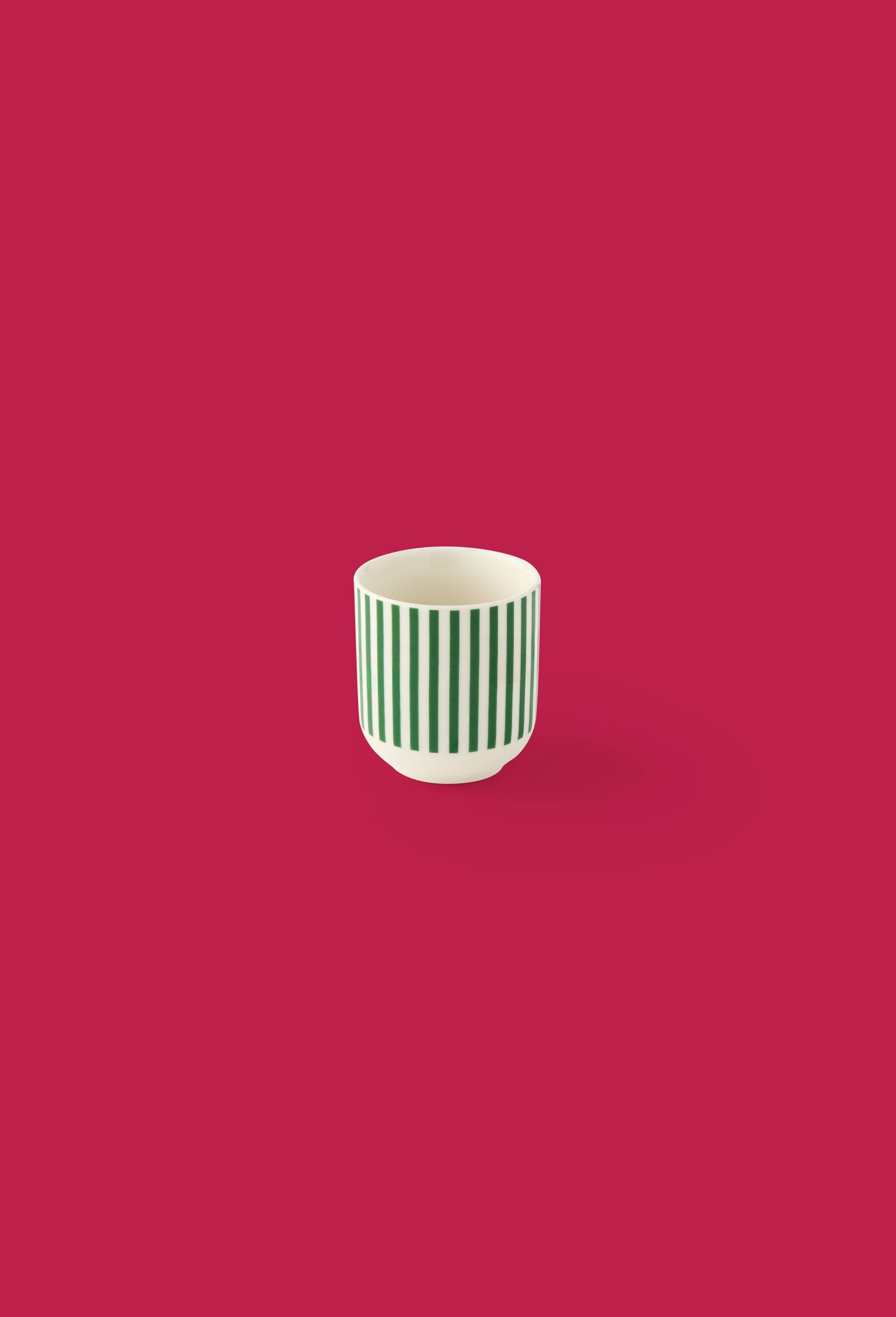 Tasse finition imprim&eacute;e, 20cl, Vert, large image number 0