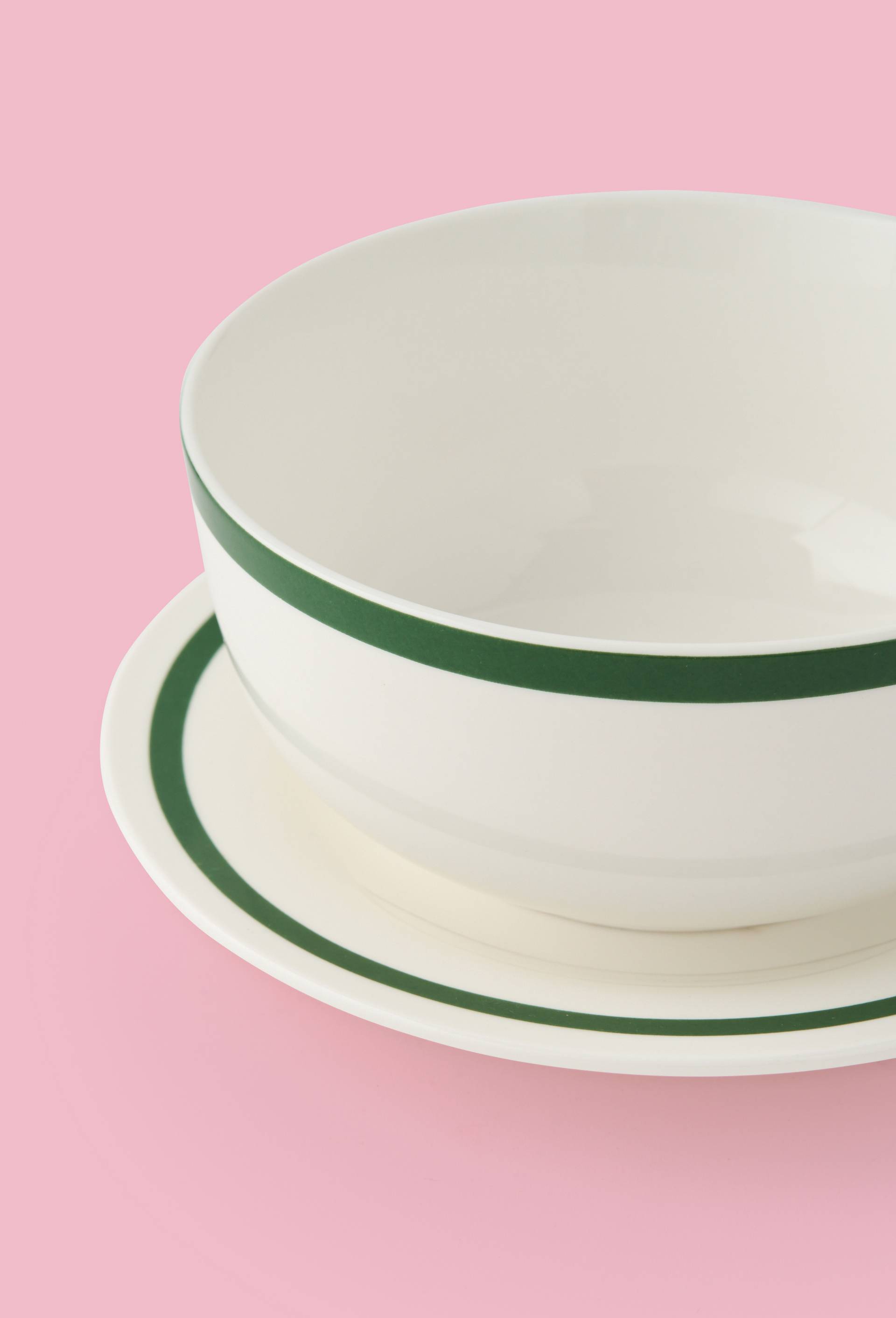 Bol finition liser&eacute;, 14cm, Vert, large image number 1