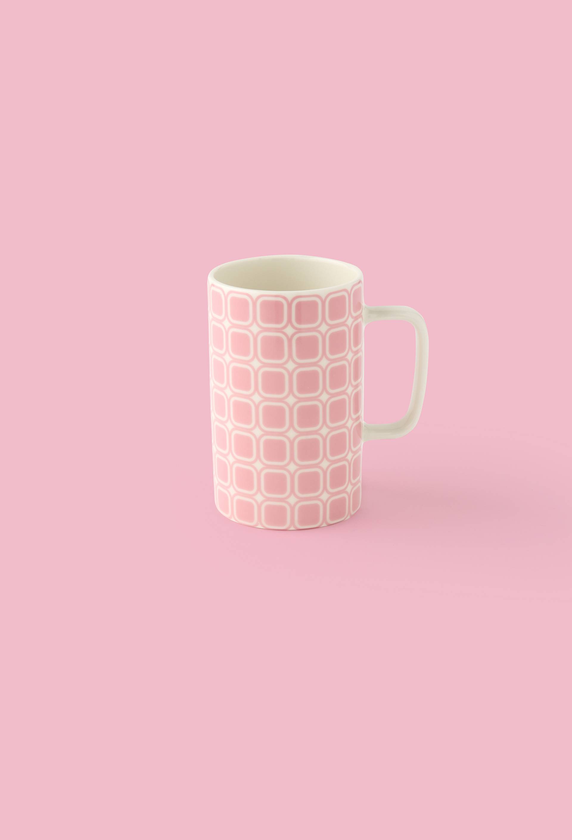 Mug finition imprim&eacute;e, 50cl, Rose, large image number 0.0