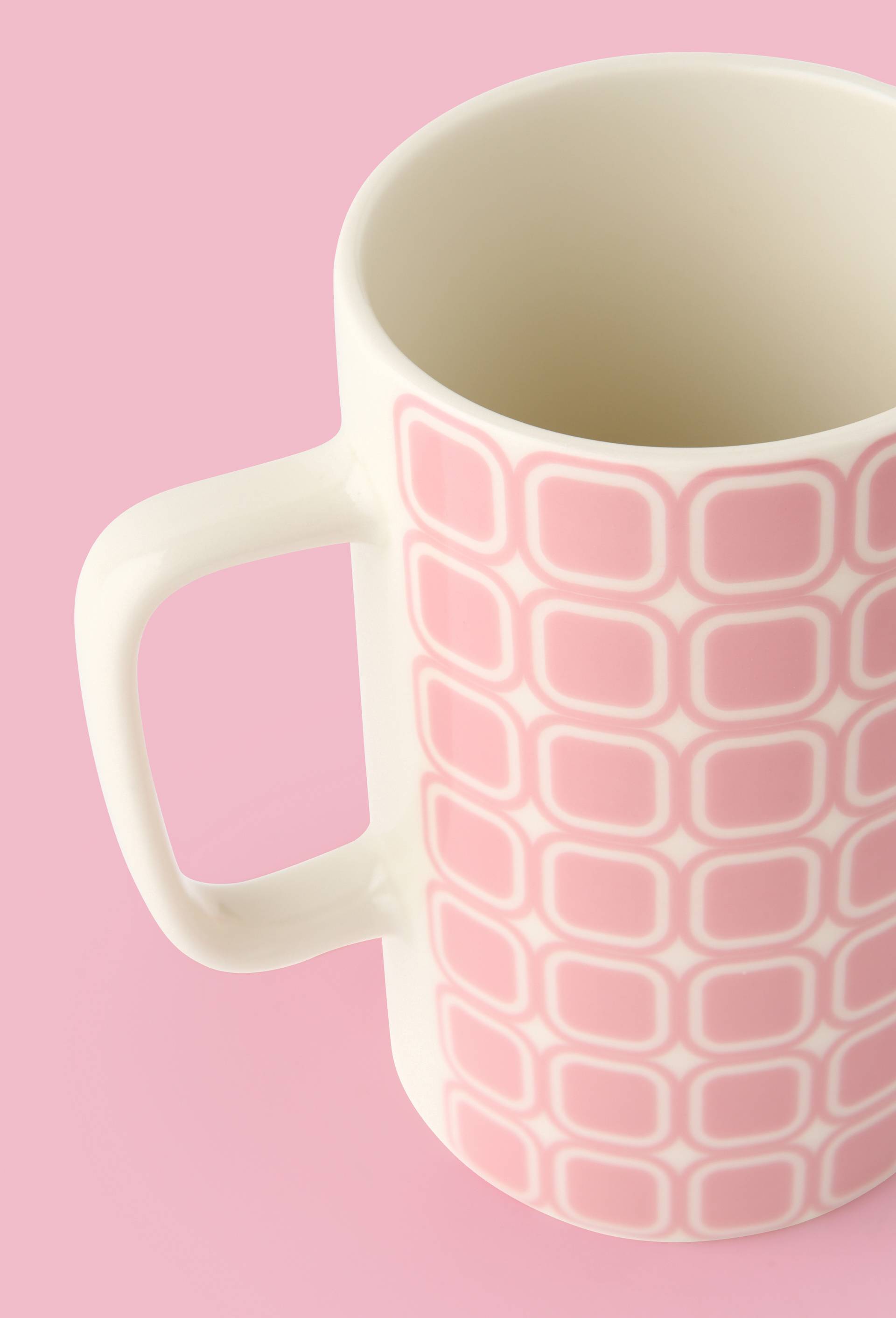 Mug finition imprim&eacute;e, 50cl, Rose, large image number 1