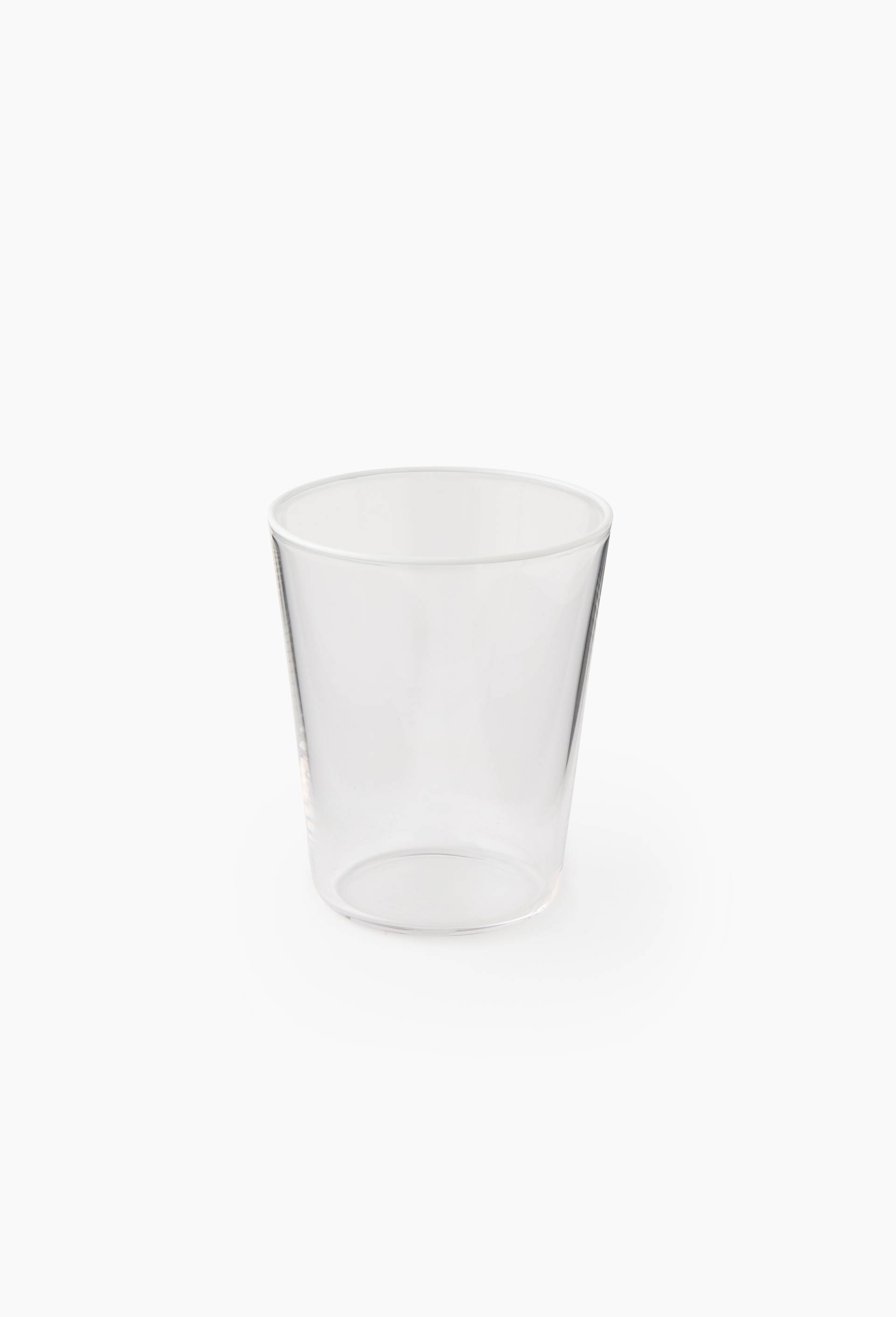 Verre &agrave; eau finition liser&eacute;, 32cl, Blanc, large image number 0