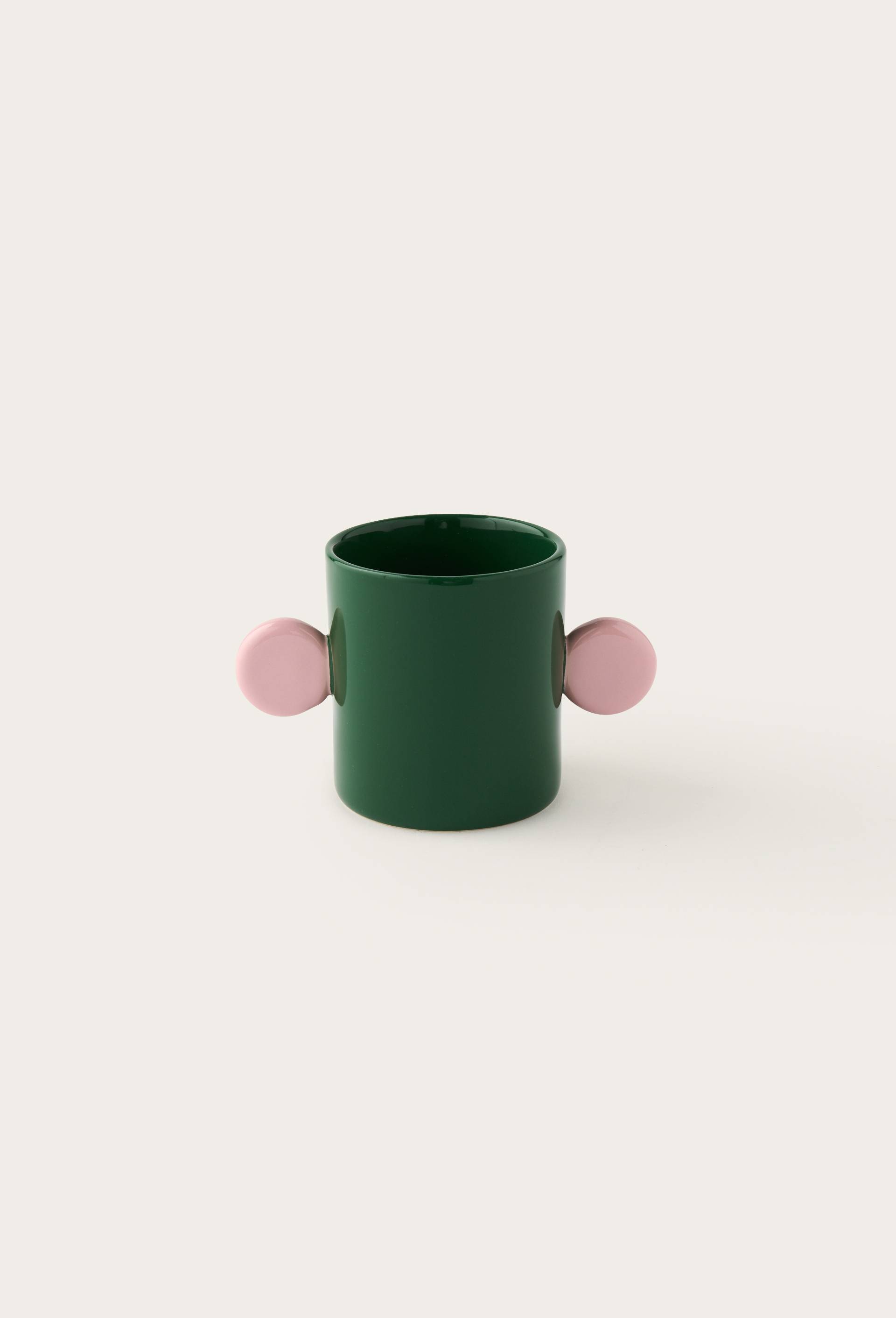 Mug, 45cl, collection Blanche Mijonnet, Vert, large image number 0.0
