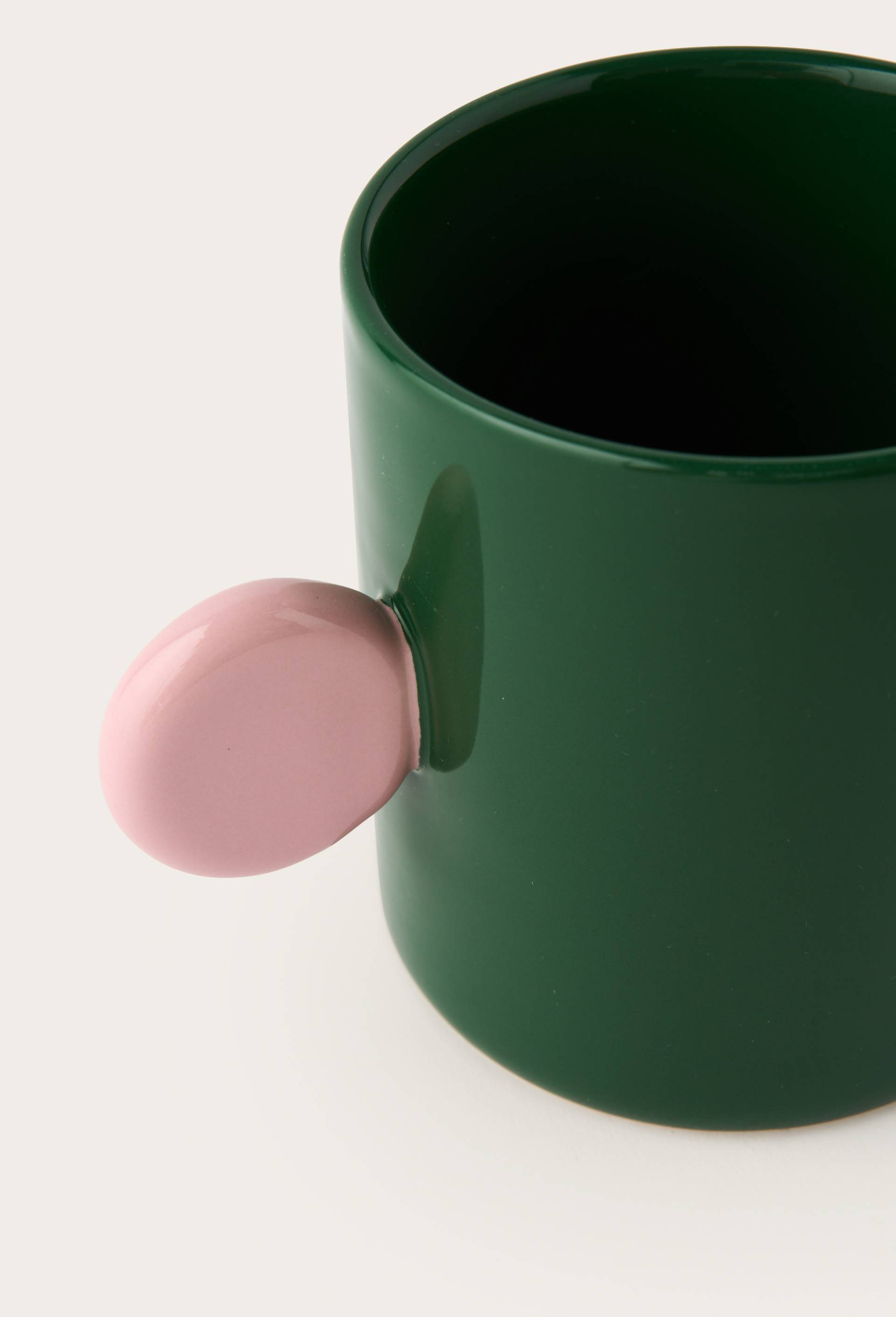 Mug, 45cl, collection Blanche Mijonnet, Vert, large image number 1.0