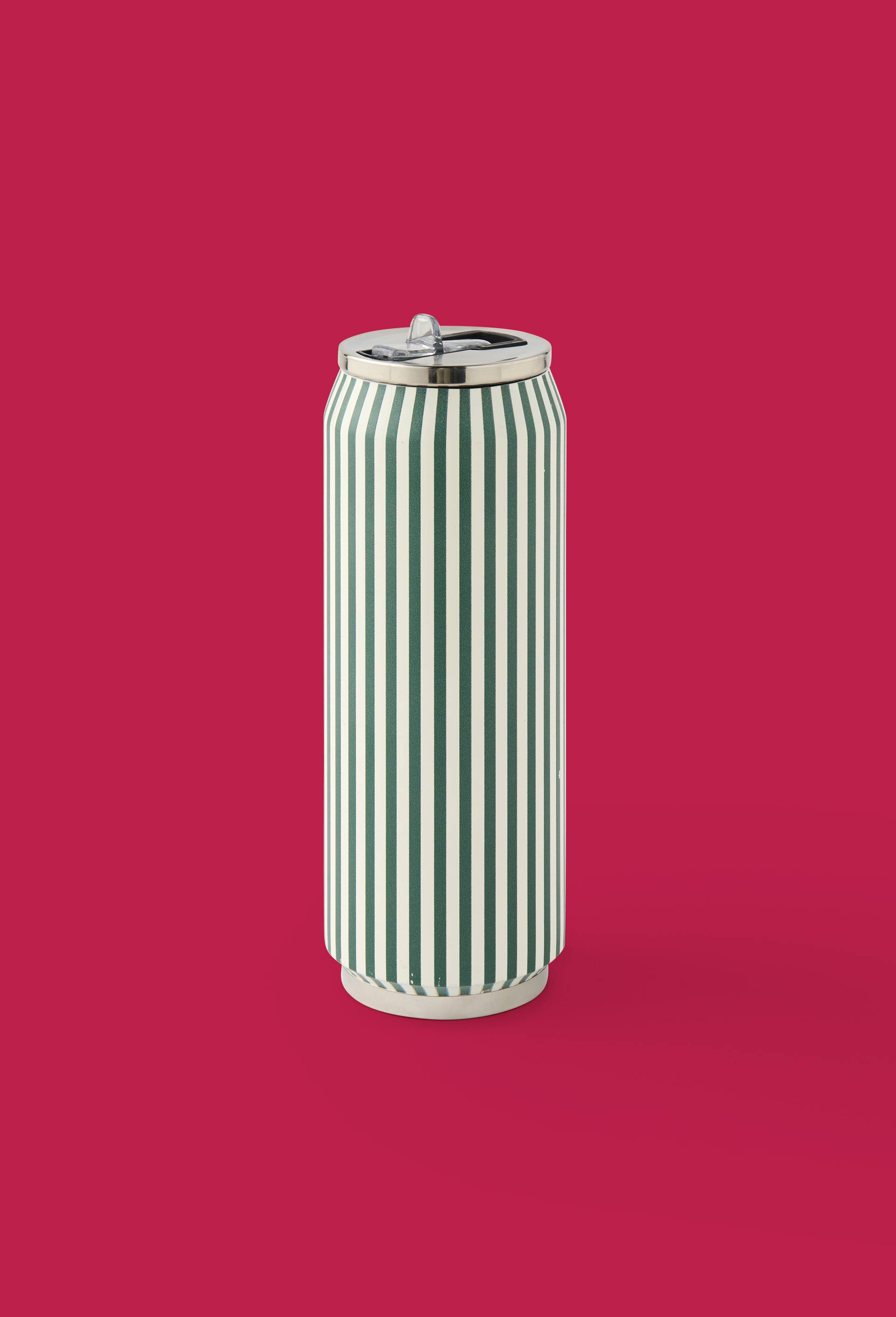 Canette isotherme finition imprim&eacute;e, 500ml, Vert, large image number 0