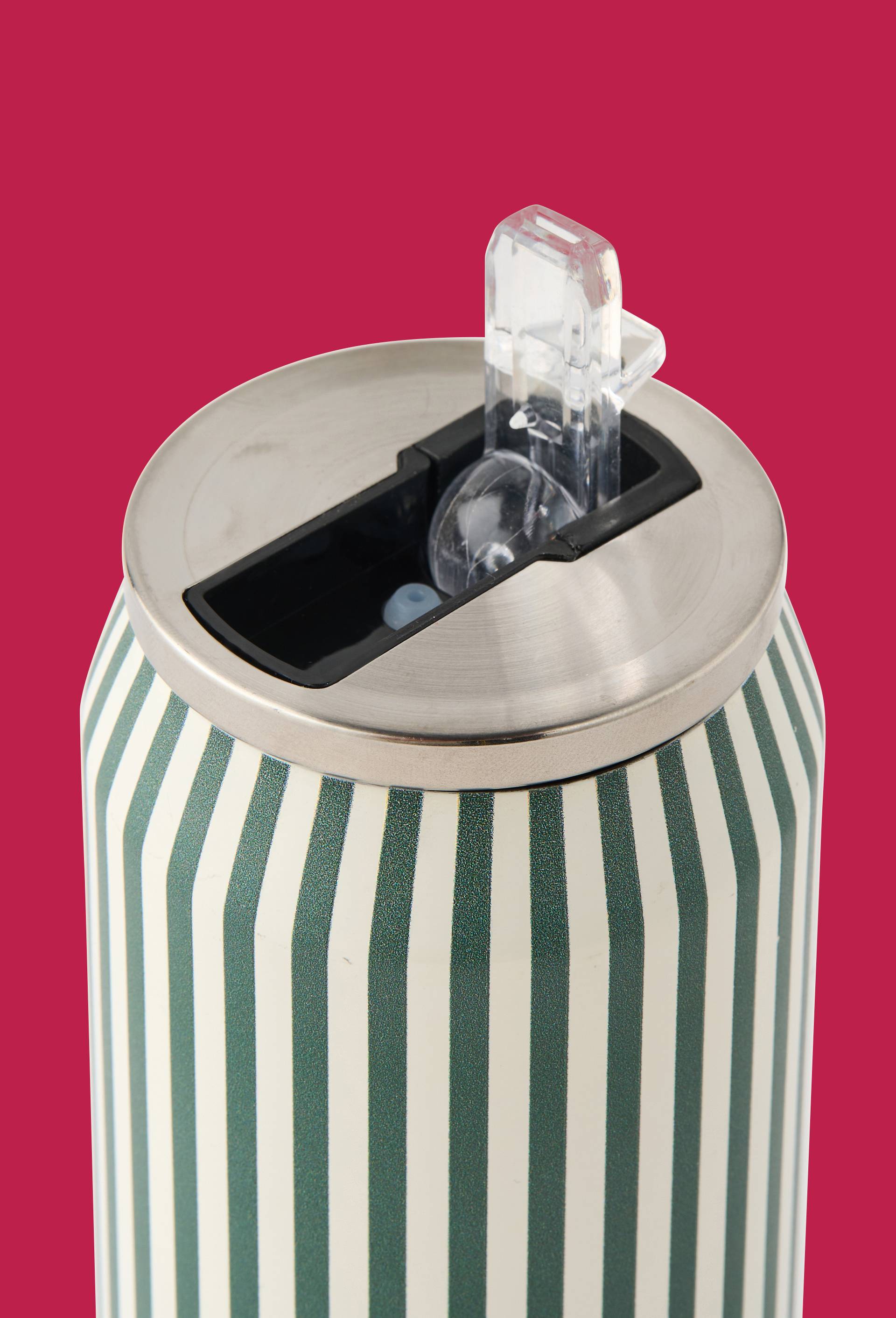 Canette isotherme finition imprim&eacute;e, 500ml, Vert, large image number 1