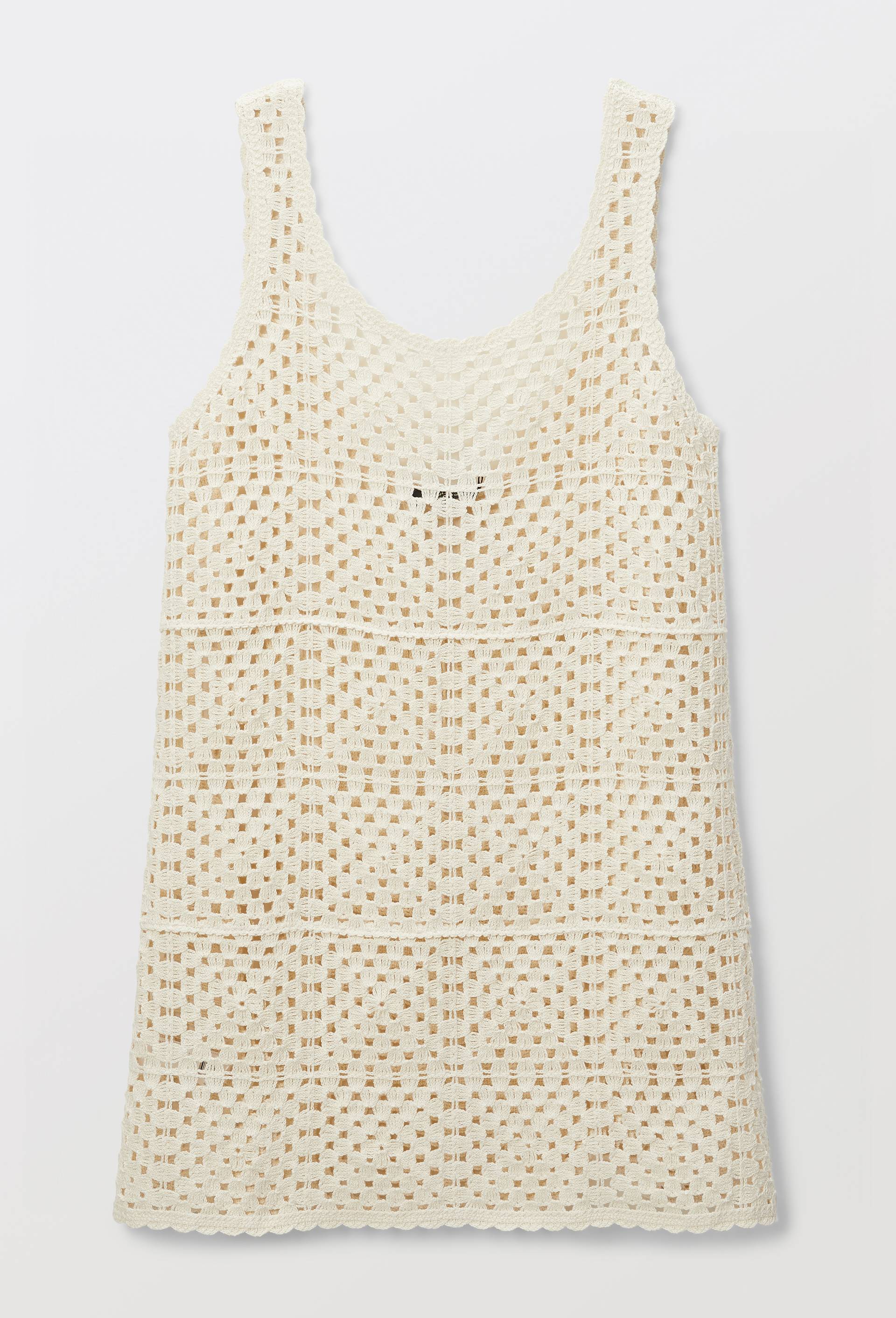 Robe en crochet, Beige, large image number 2