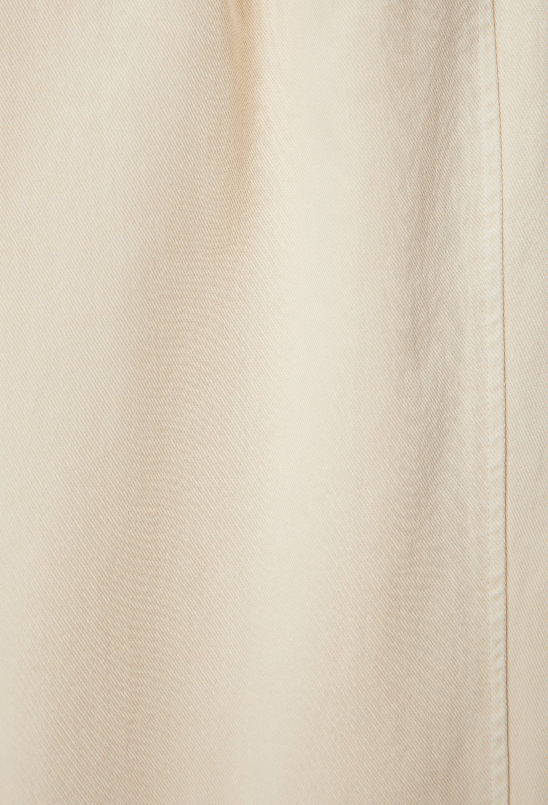 Pantalon barrel en coton, poches c&ocirc;t&eacute;s, Beige clair, large image number 6