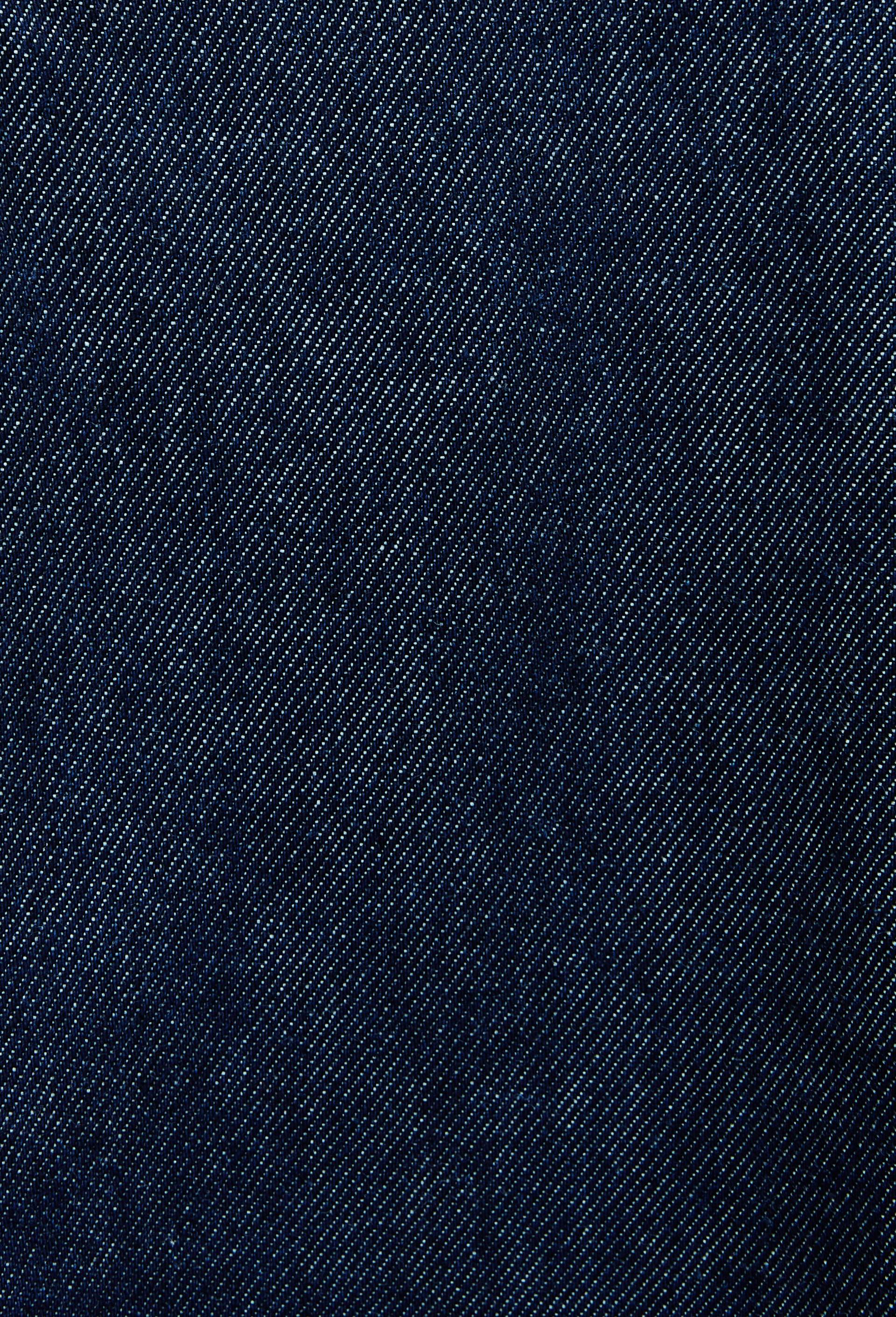 Jean barrel, poches c&ocirc;t&eacute;s, Bleu fonc&eacute;, large image number 5.0