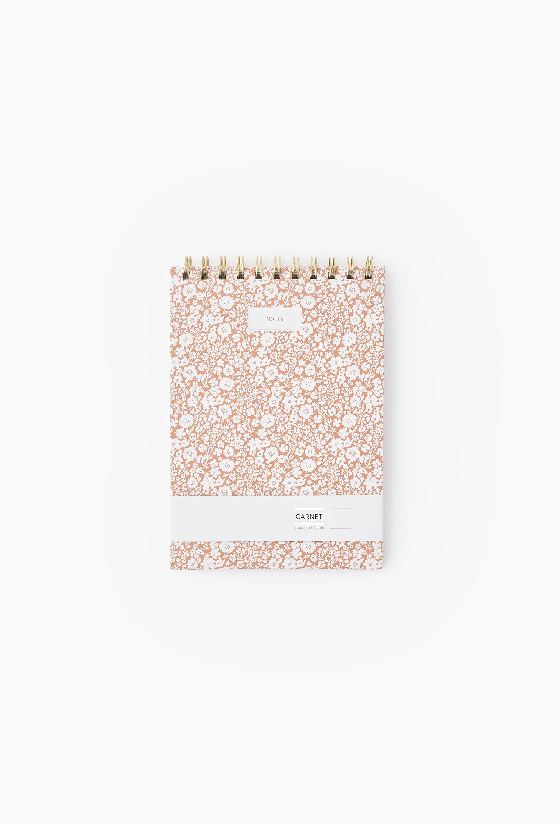 Carnet A5, 80 pages unies, Brun clair, large image number 3