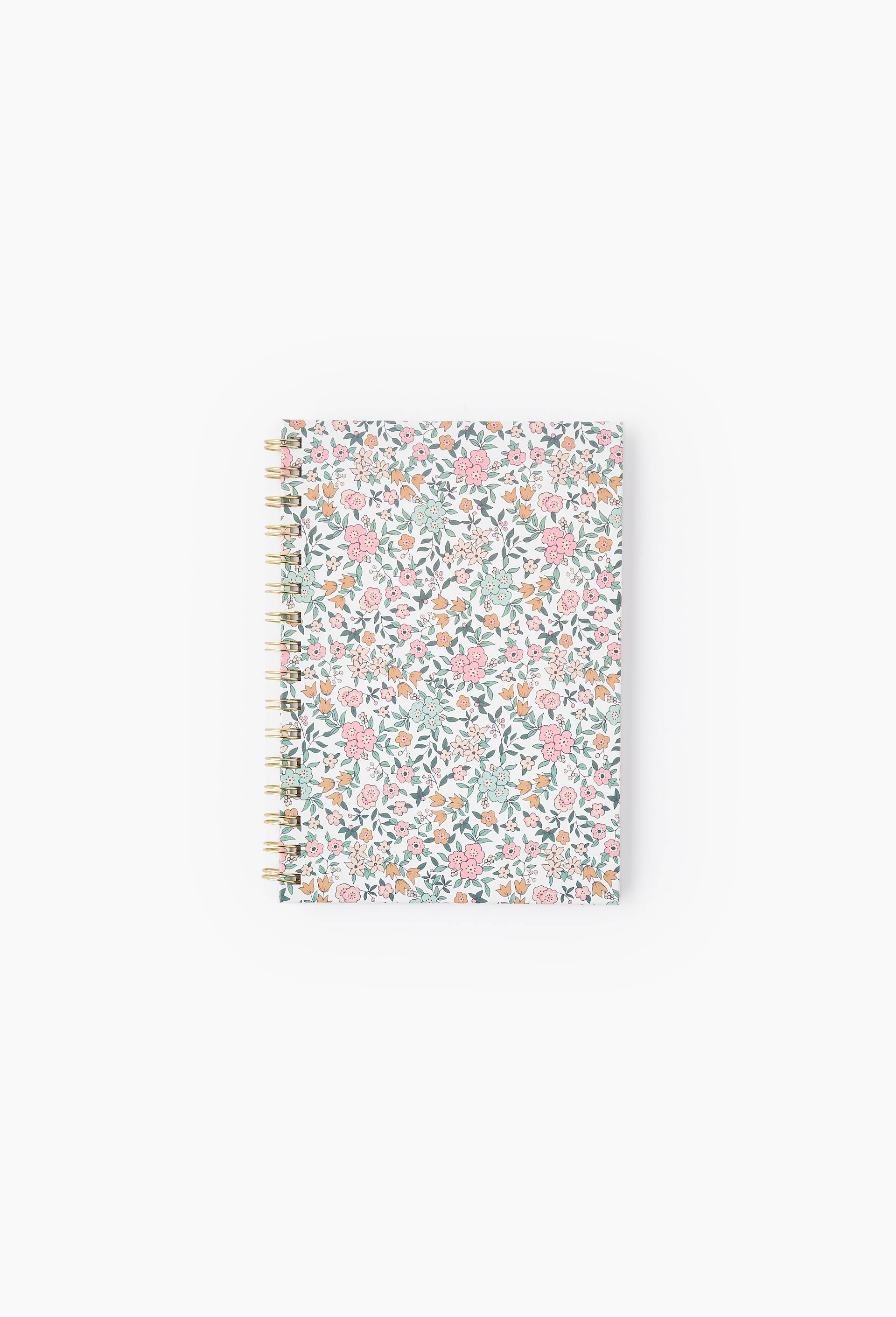 Carnet A5 lign&eacute;, 80 pages, Beige clair, large image number 1