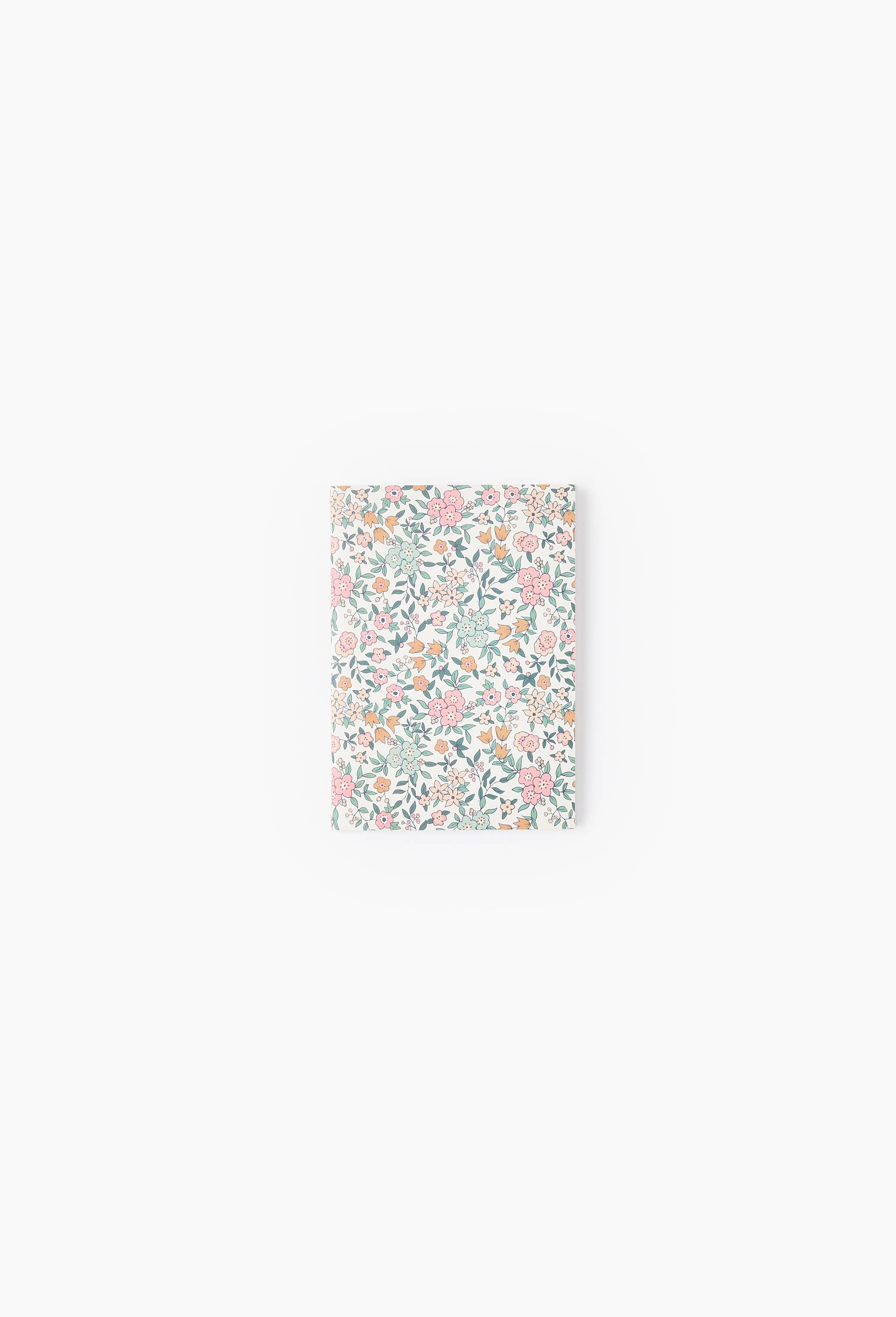 Carnet A6 lign&eacute;, 48 pages, Beige clair, large image number 0