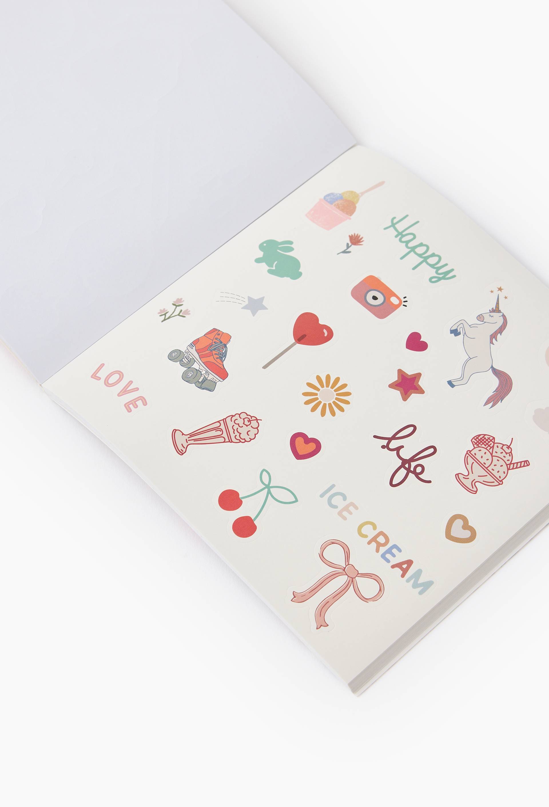 Carnets de stickers, 24 pages, Beige clair, large image number 3