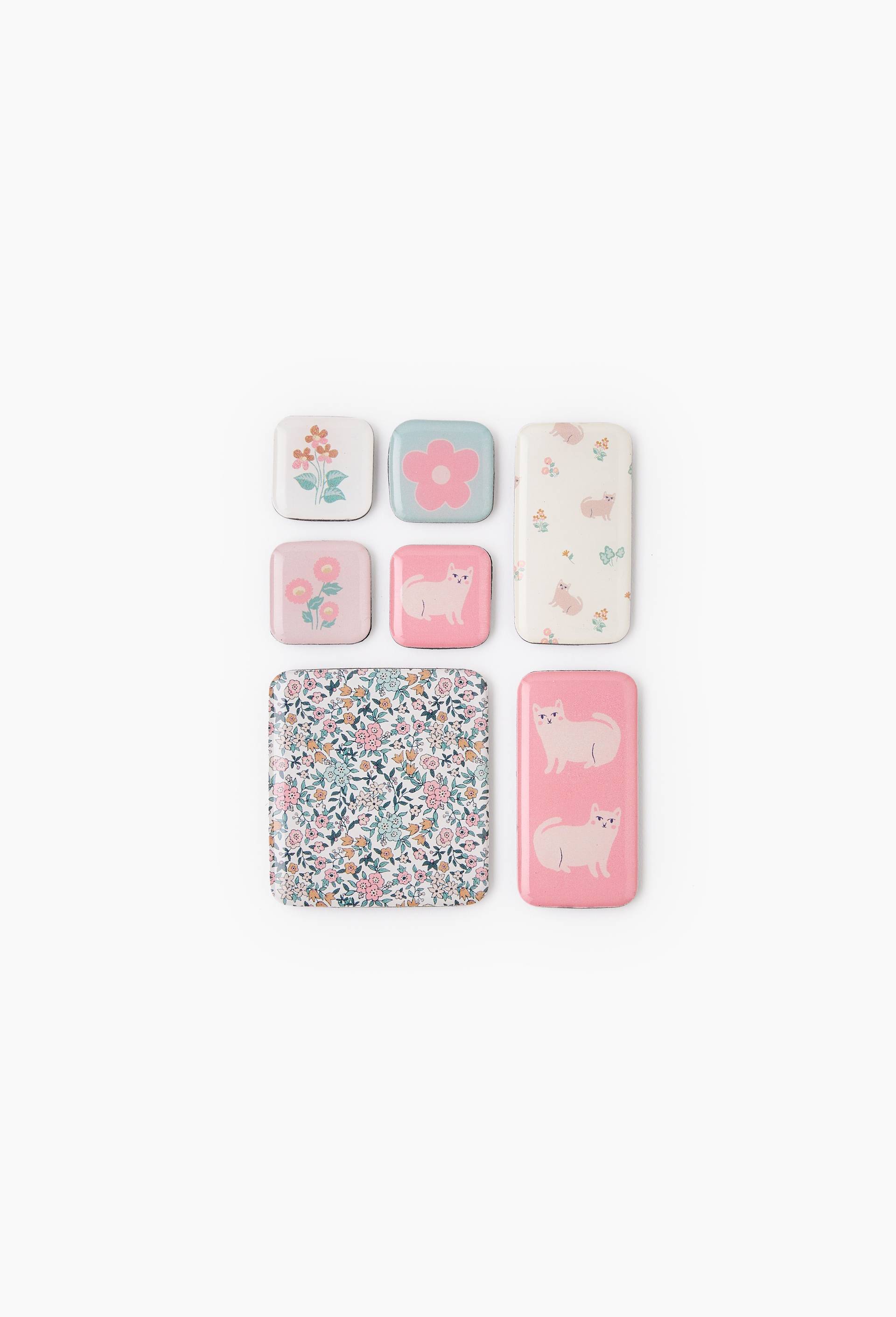 7 magnets, Beige clair, large image number 0.0