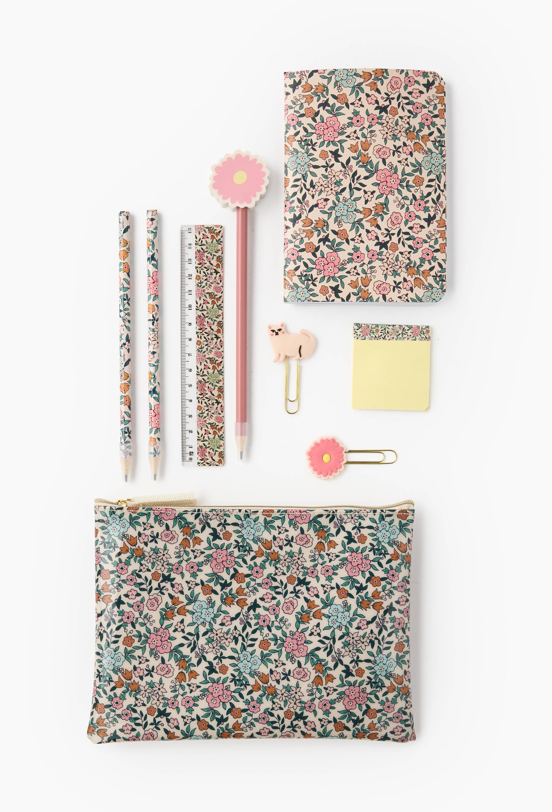 Trousse kit de papeterie, Beige clair, large image number 0