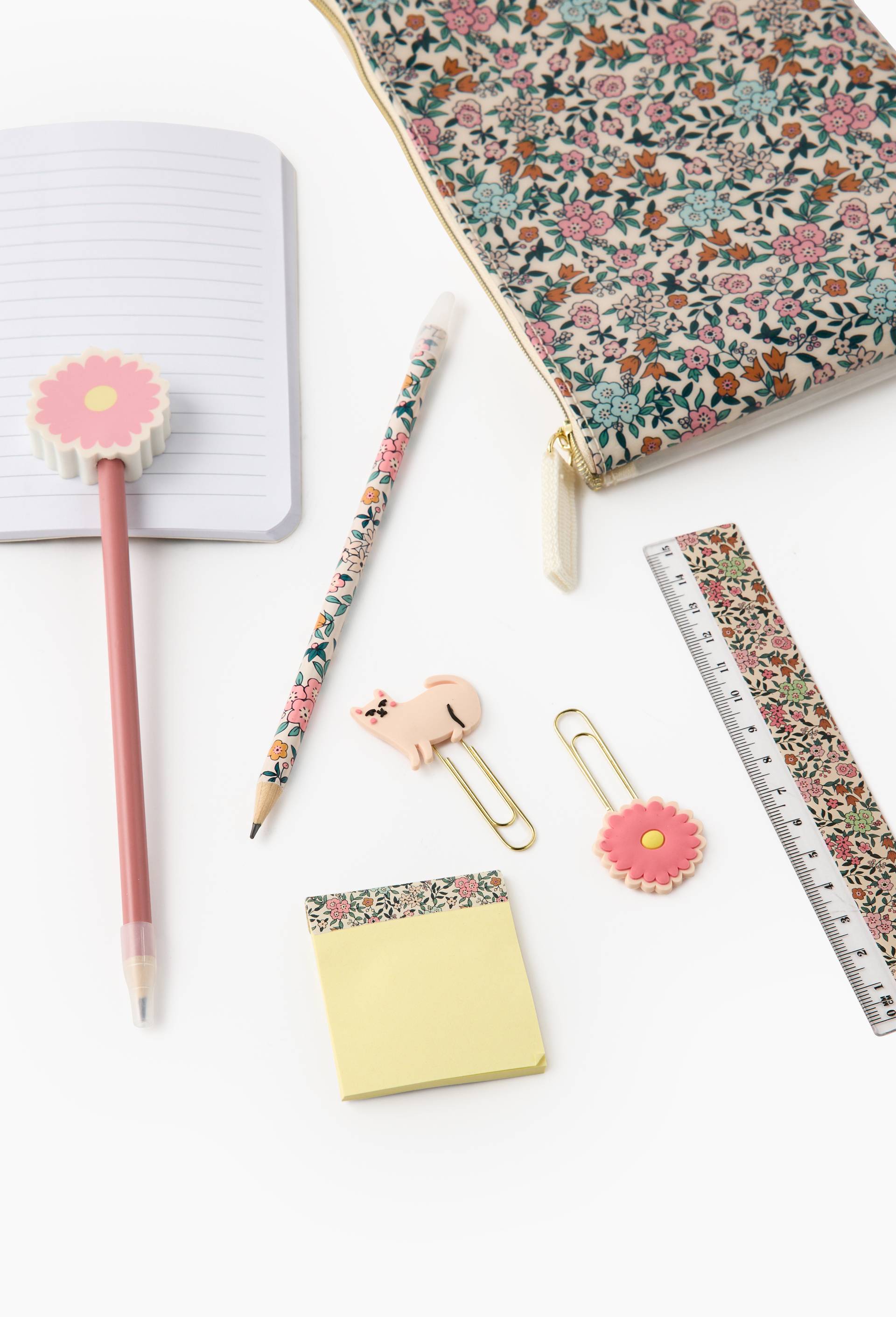 Trousse kit de papeterie, Beige clair, large image number 1