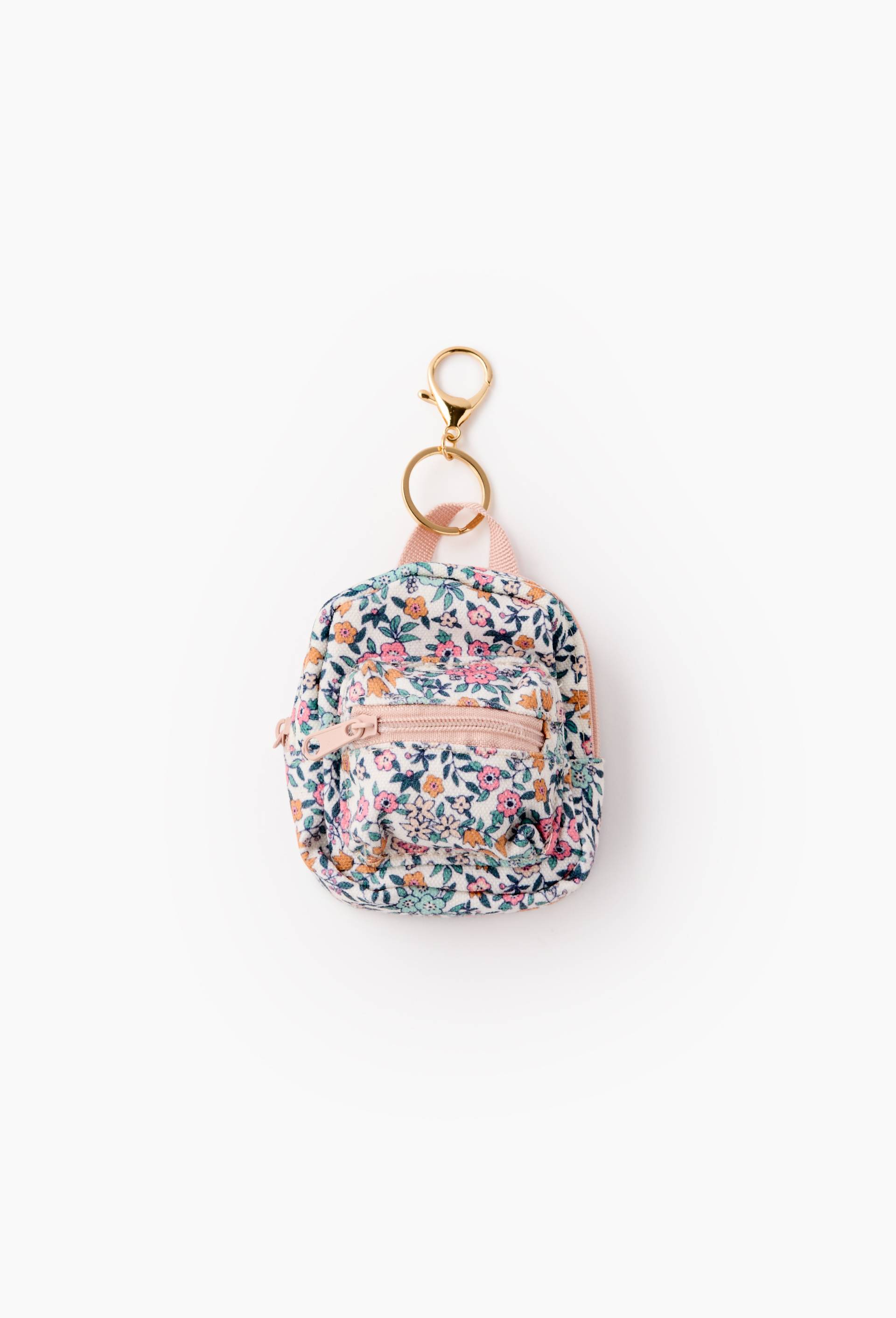 Mini sac &agrave; dos avec accessoires, Beige clair, large image number 0