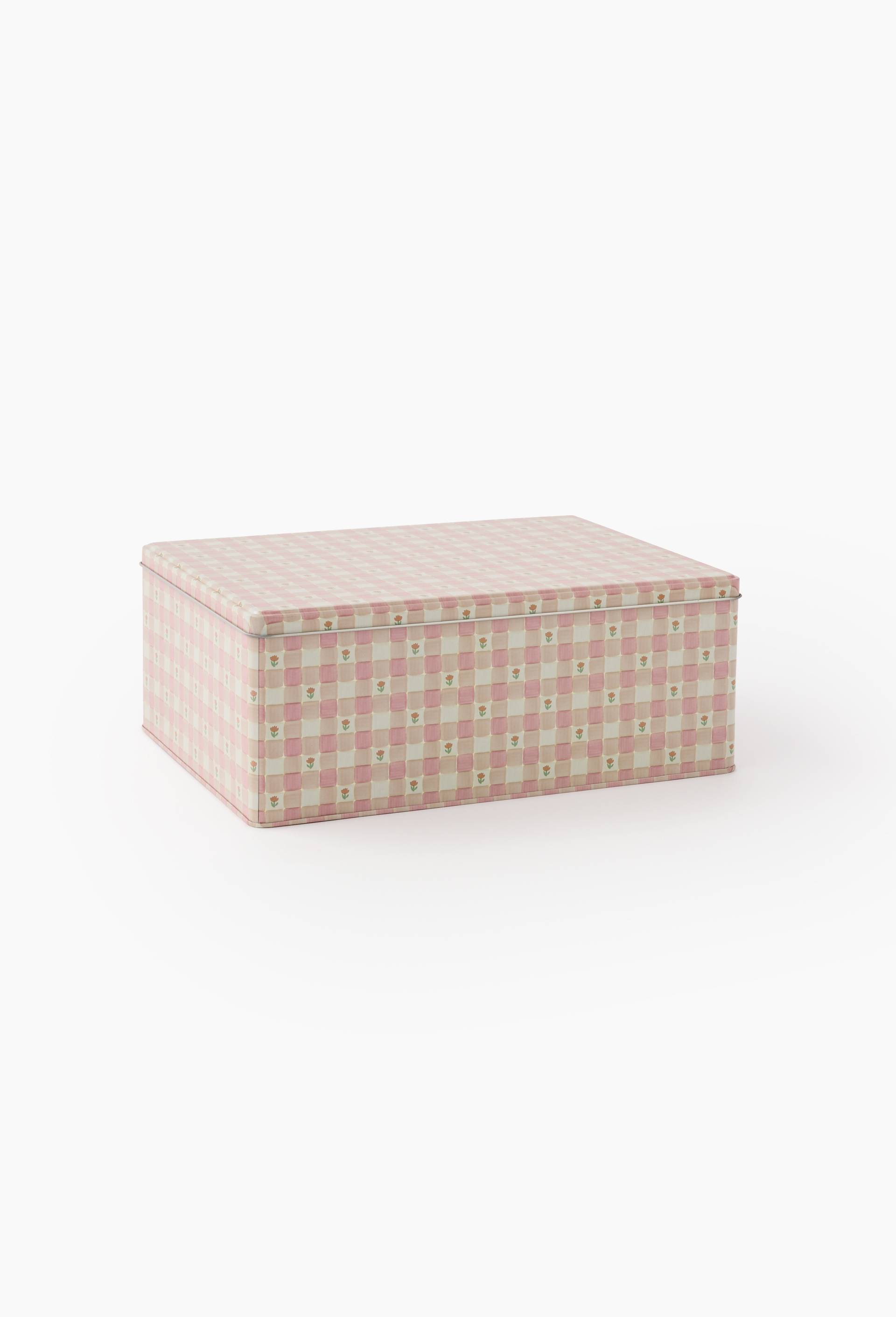 Boite de rangement A4, Rose, large image number 0