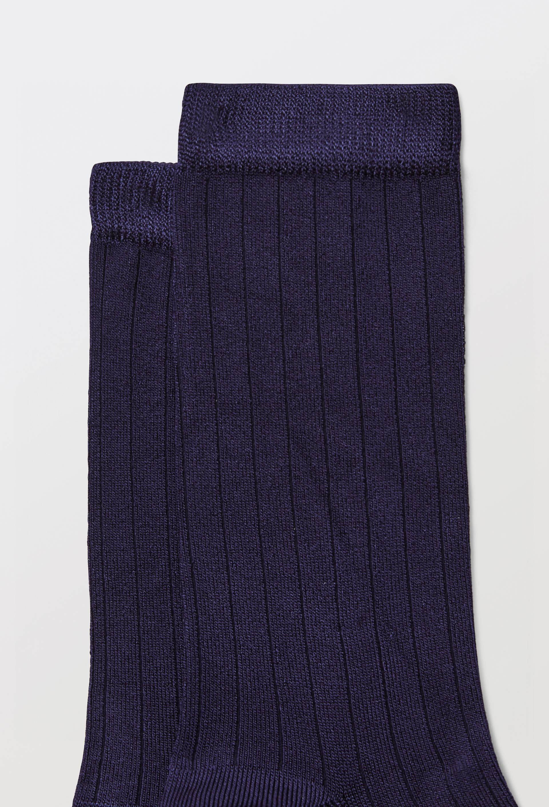 La paire de chaussettes DIM, certifi&eacute; OEKO-TEX, Bleu fonc&eacute;, large image number 1