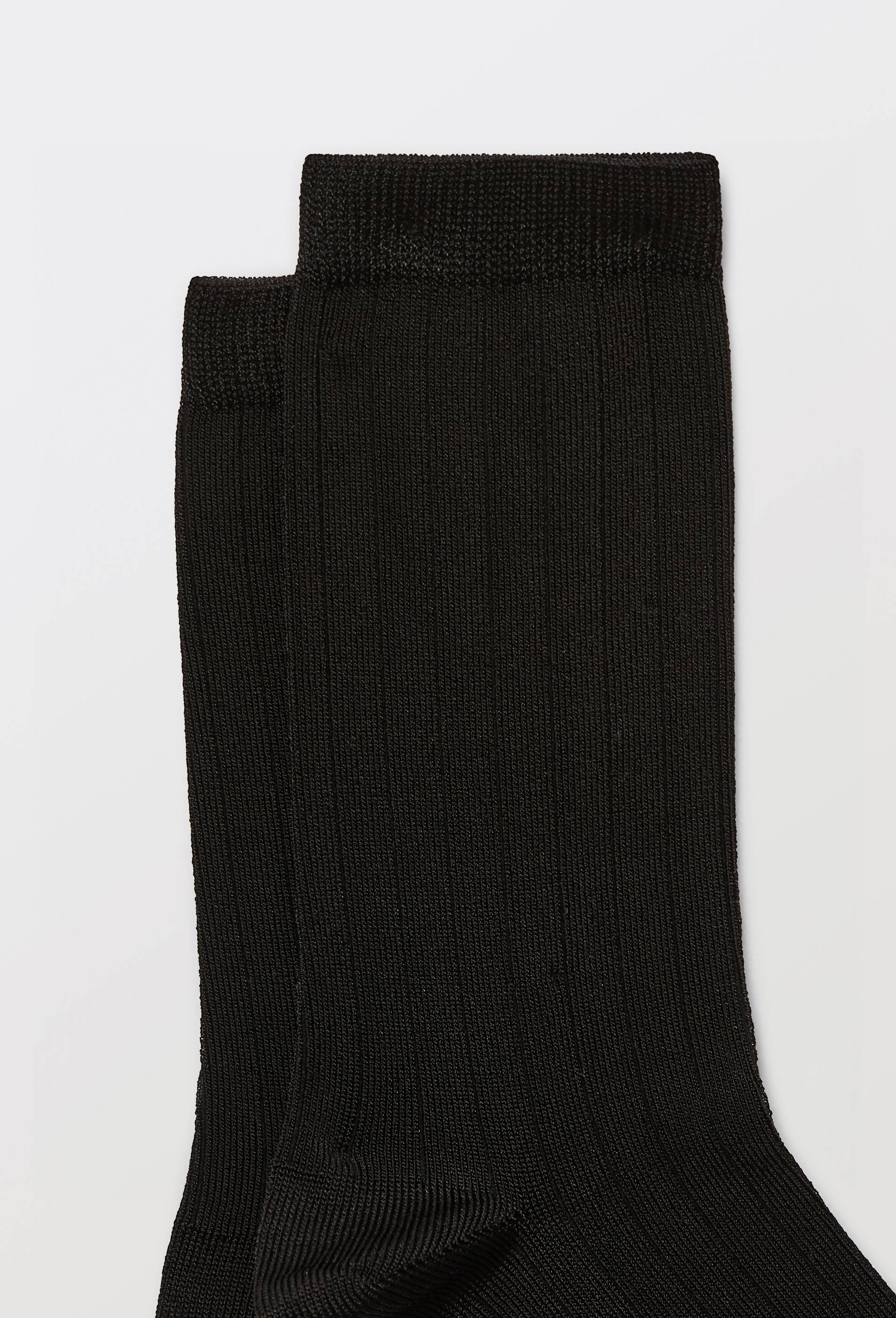 La paire de chaussettes DIM, certifi&eacute; OEKO-TEX, Noir, large image number 1