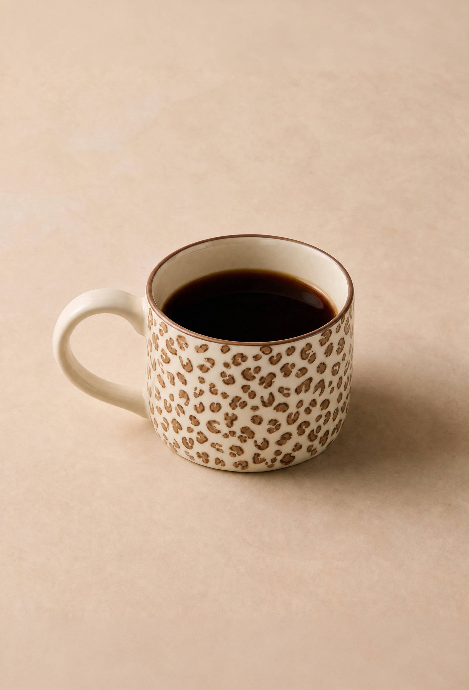 Mug, finition imprim&eacute;e, 30cl, Brun, large image number 0.0