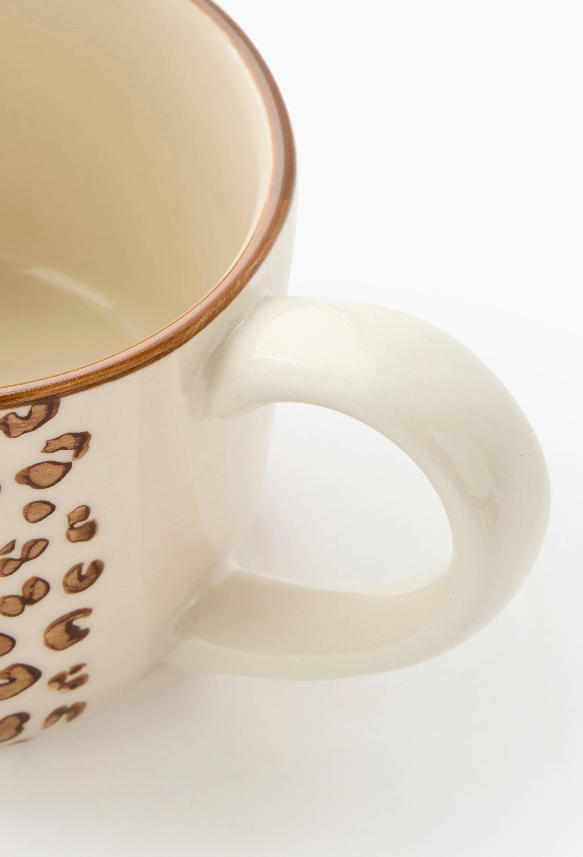 Mug, finition imprim&eacute;e, 30cl, Ecru, large image number 1.0