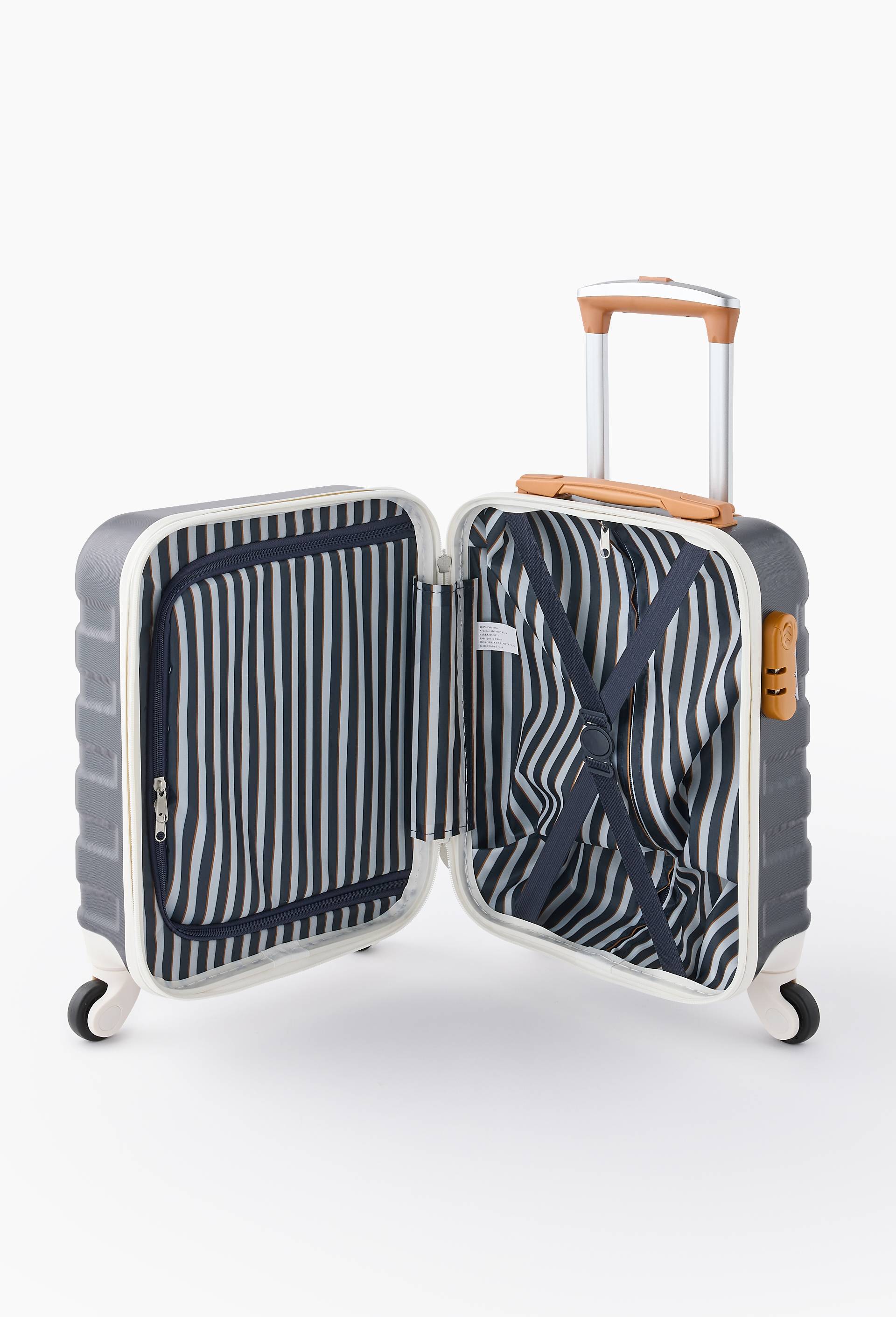 Mini valise cabine, 40cm, Bleu fonc&eacute;, large image number 1.0