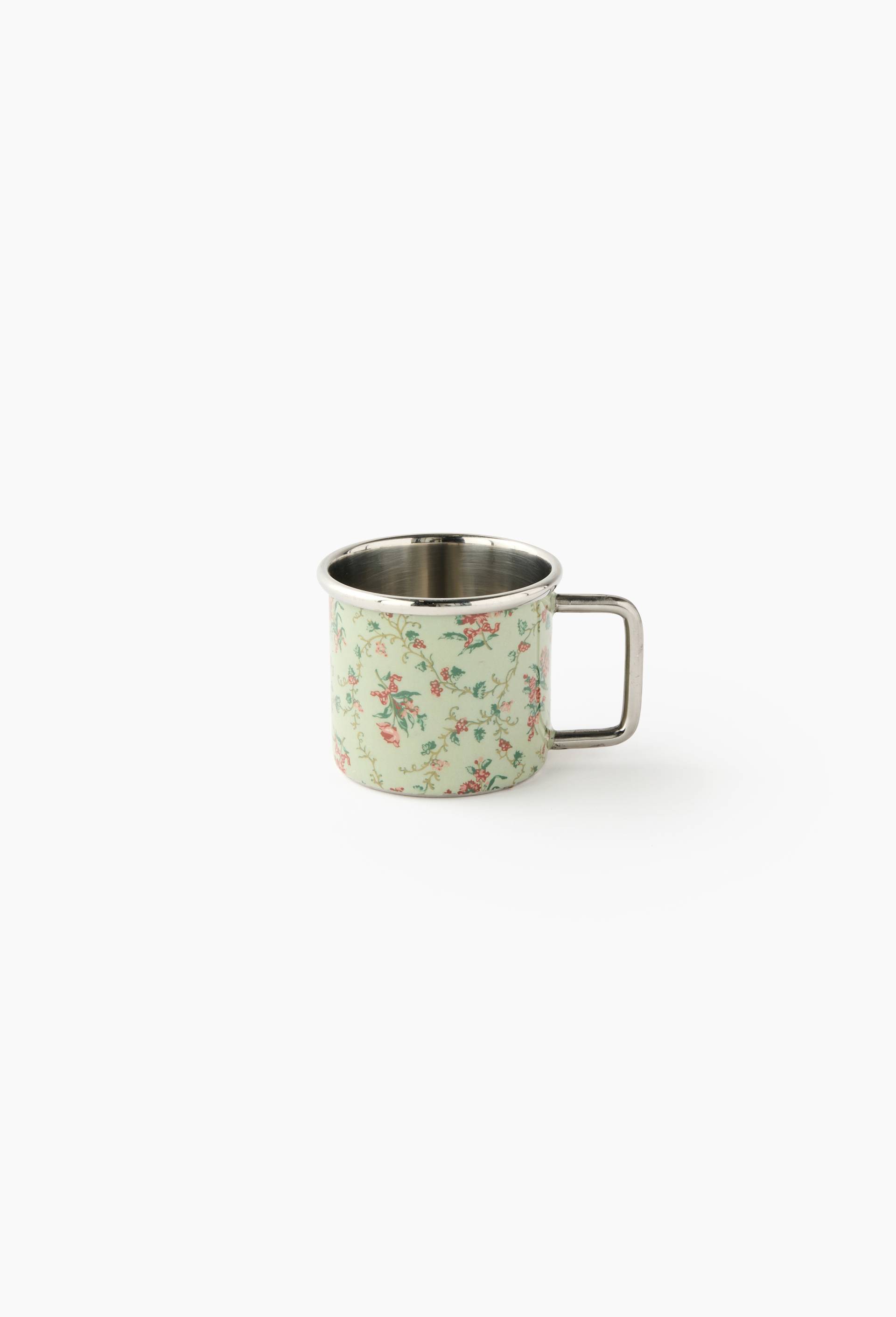 Tasse finition imprim&eacute;e, 19cl, en acier inoxydable, Vert clair, large image number 0.0
