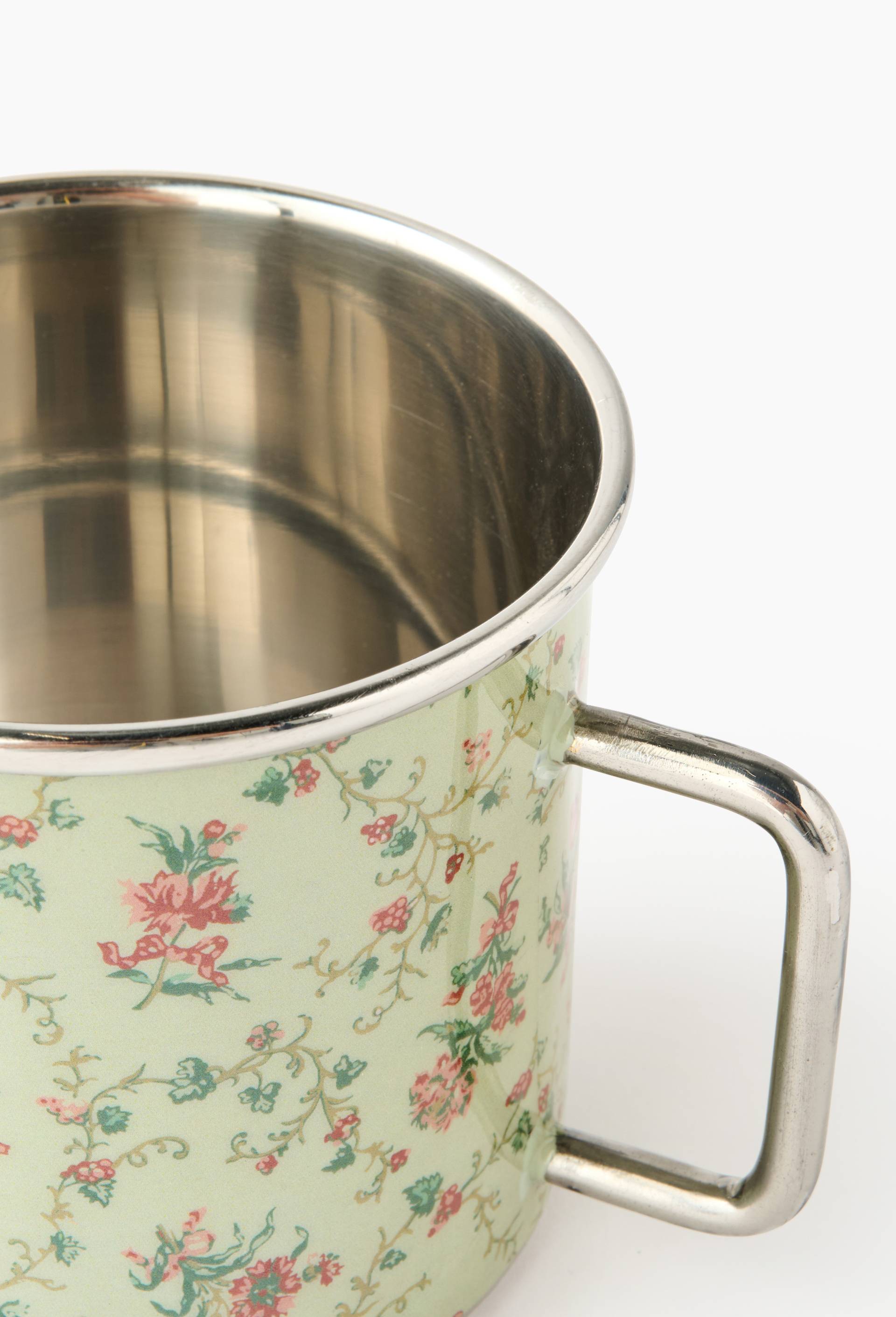 Tasse finition imprim&eacute;e, 50cl, en acier inoxydable, Vert clair, large image number 1.0