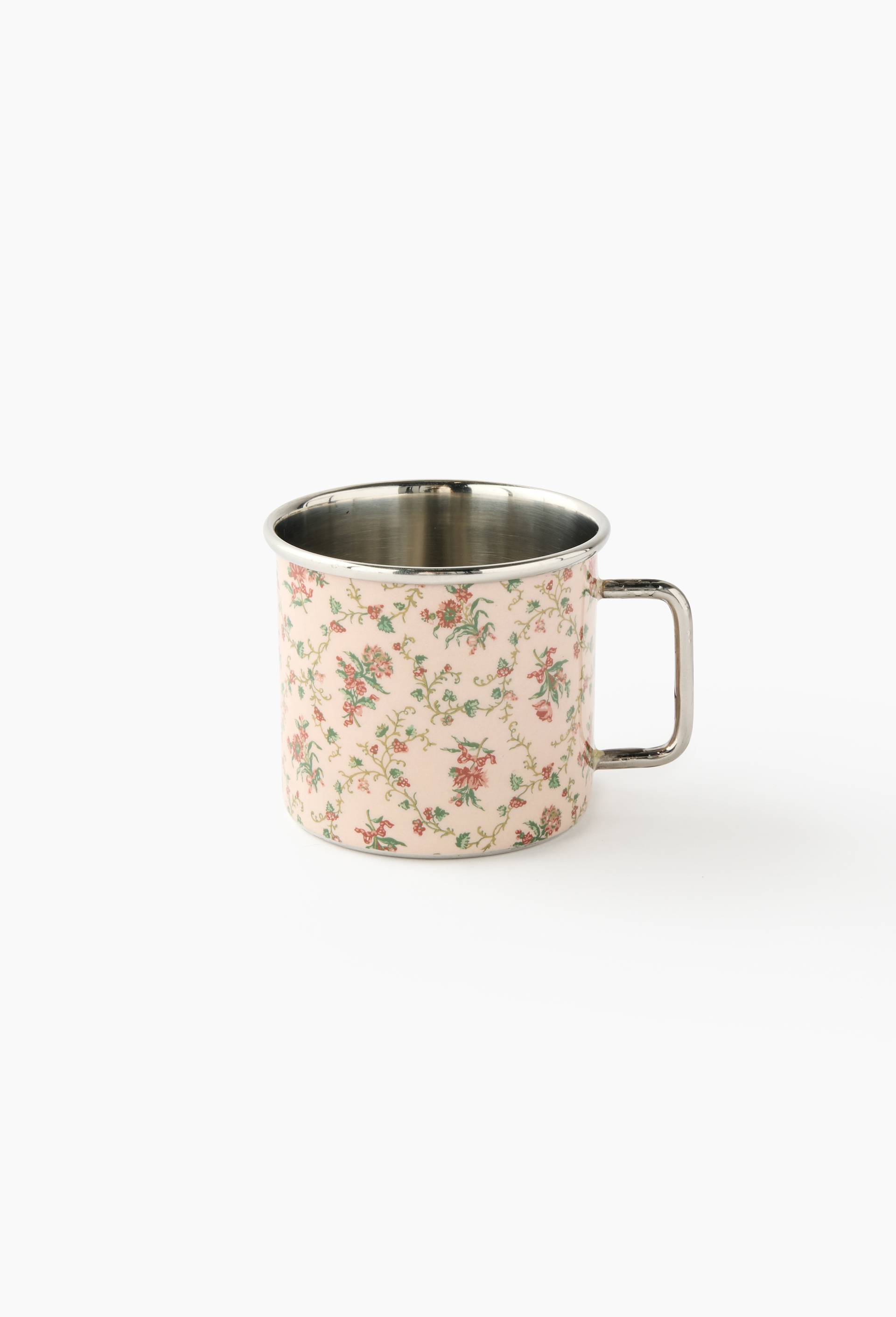Tasse finition imprim&eacute;e, 50cl, en acier inoxydable, Rose clair, large image number 0