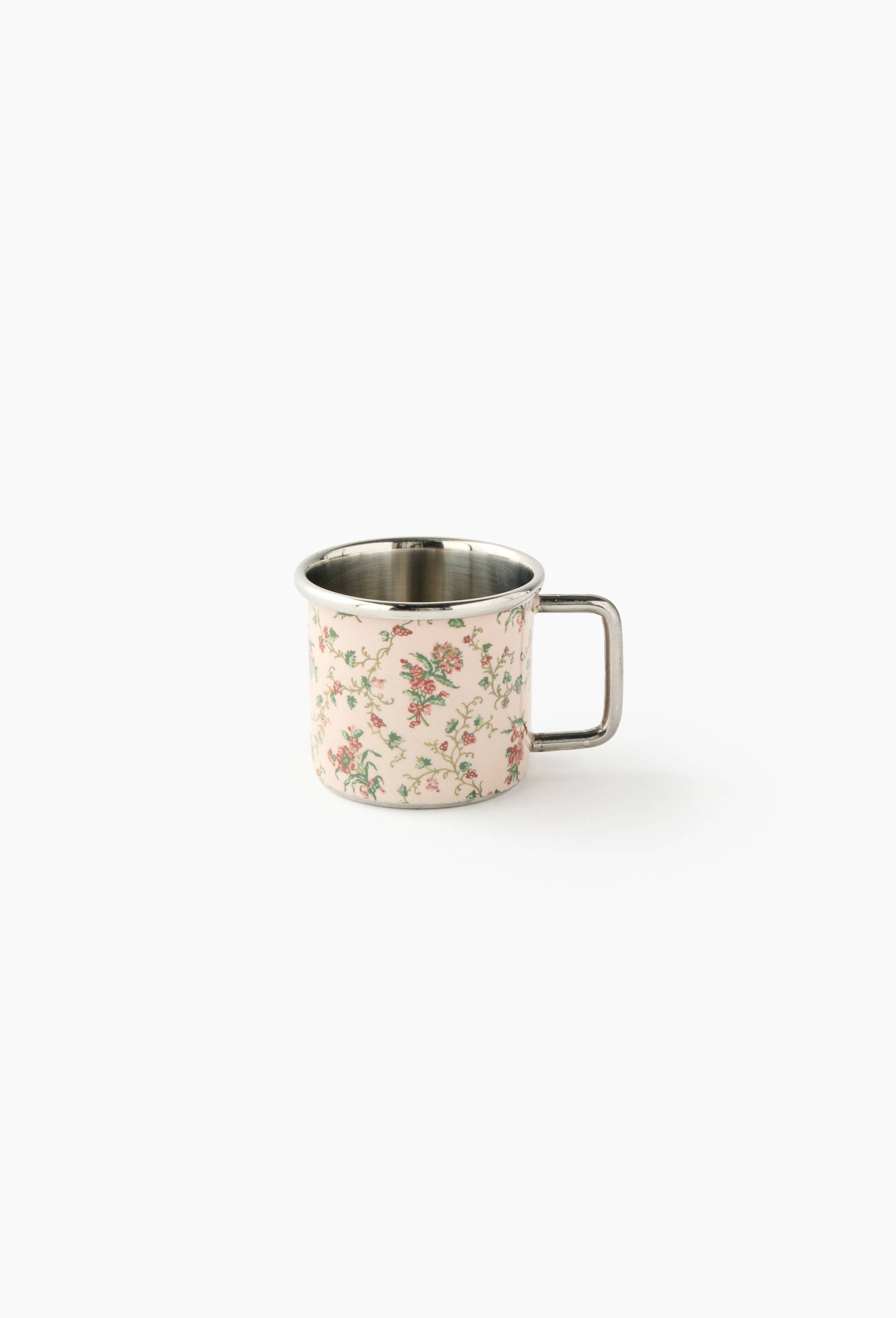 Tasse finition imprim&eacute;e, 19cl, en acier inoxydable, Rose clair, large image number 0.0