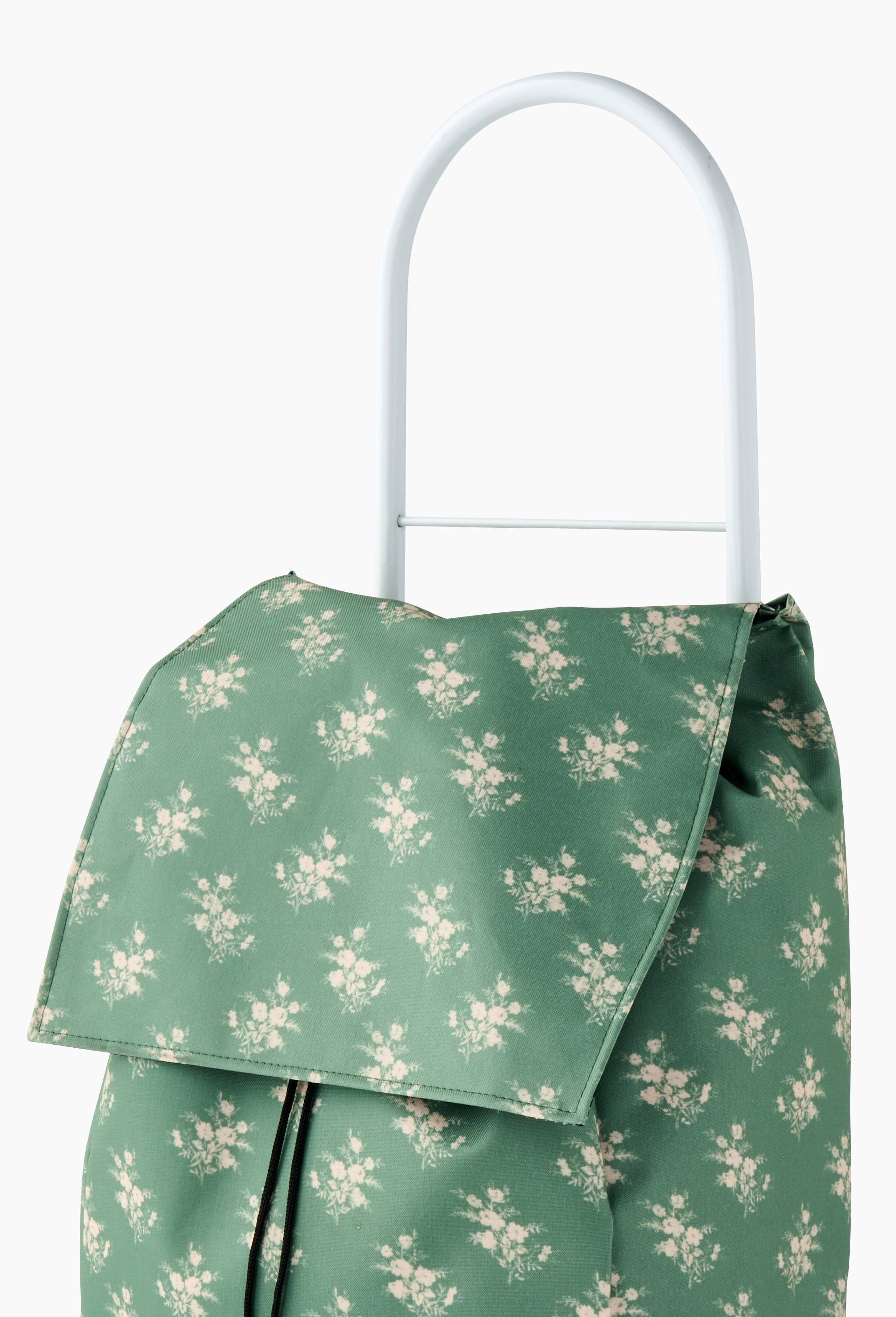 Poussette de march&eacute; finition imprim&eacute;e, 38L, Vert, large image number 1.0