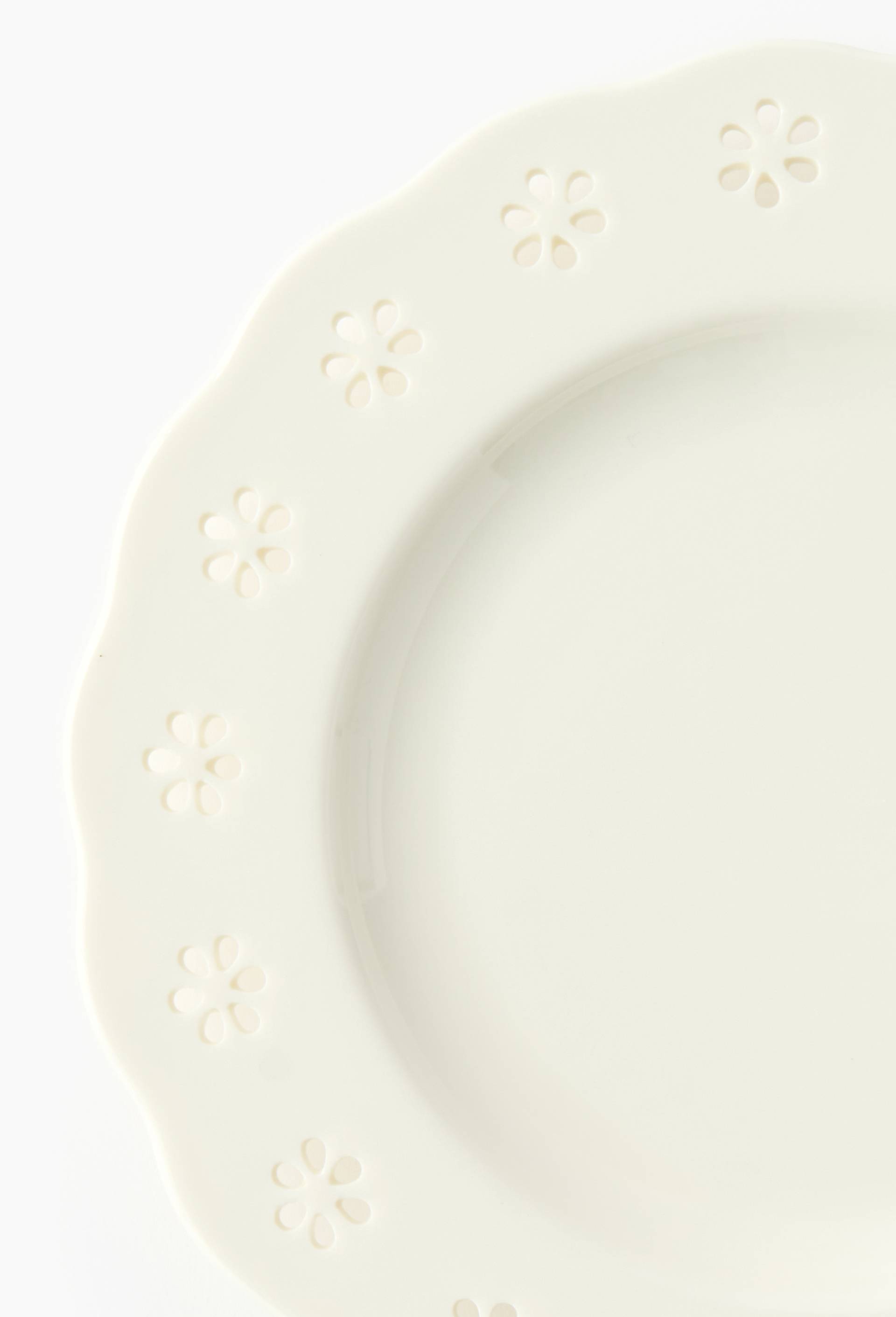 Assiette &agrave; dessert, 21cm, Blanc, large image number 1.0