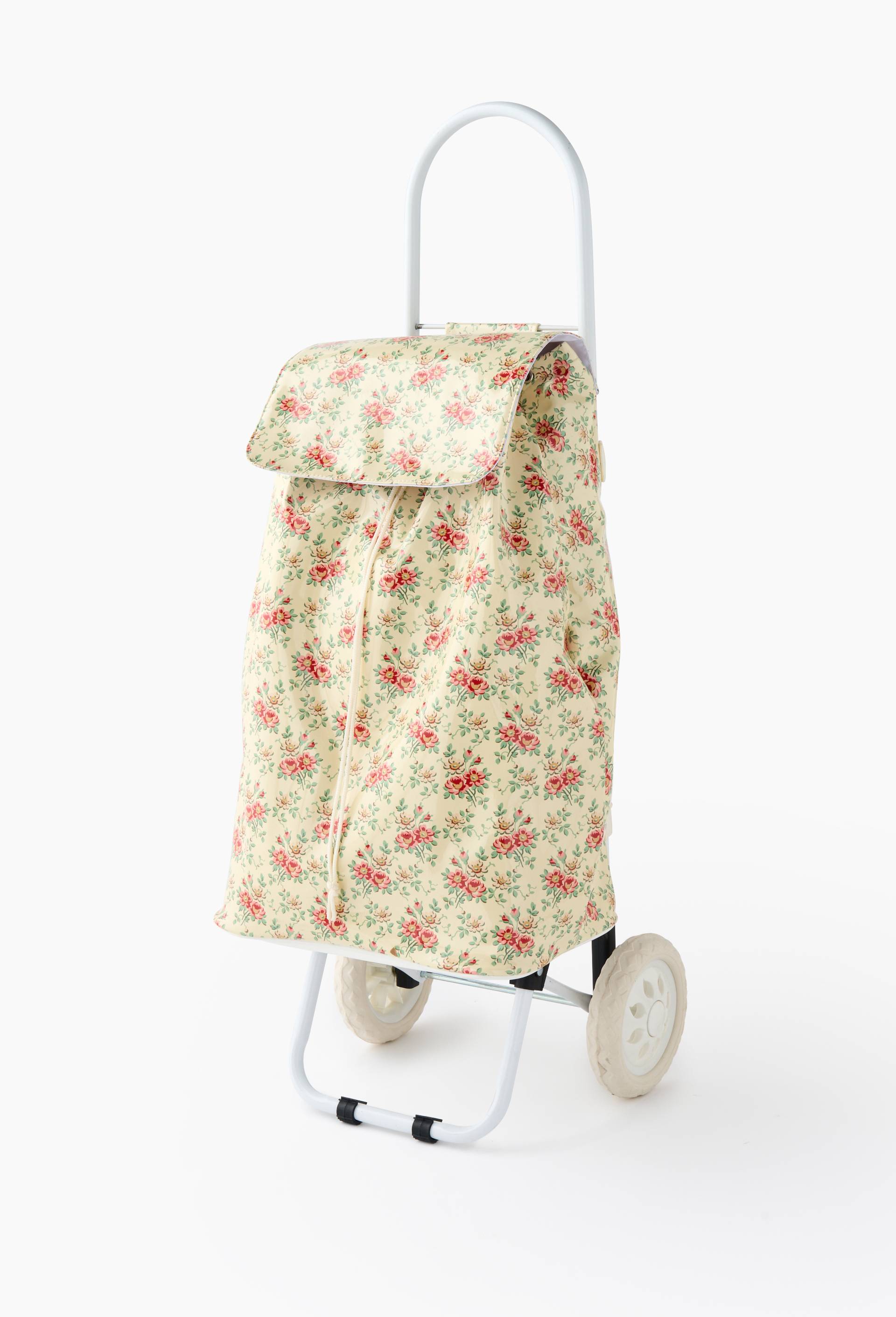 Poussette de march&eacute; finition imprim&eacute;e, 38L, Vert clair, large image number 0