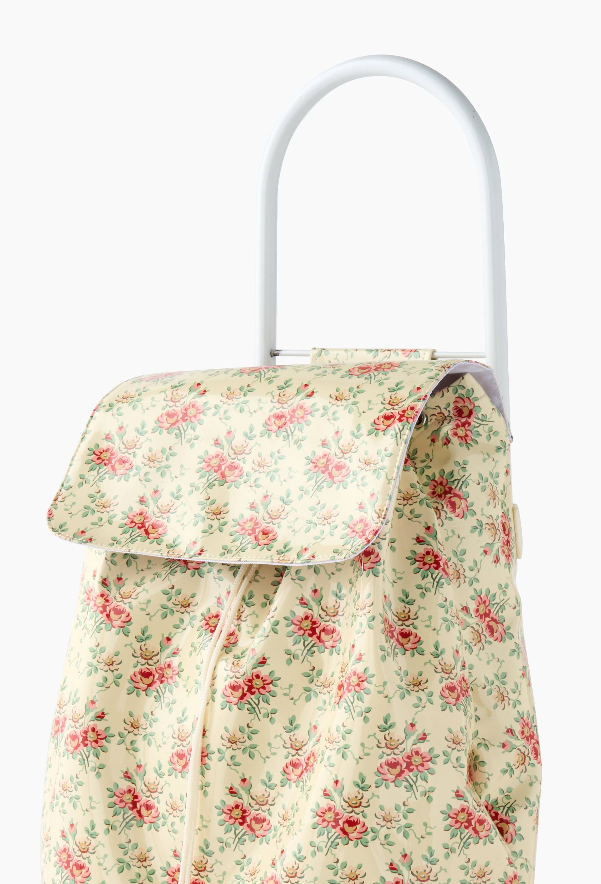 Poussette de march&eacute; finition imprim&eacute;e, 38L, Vert clair, large image number 1