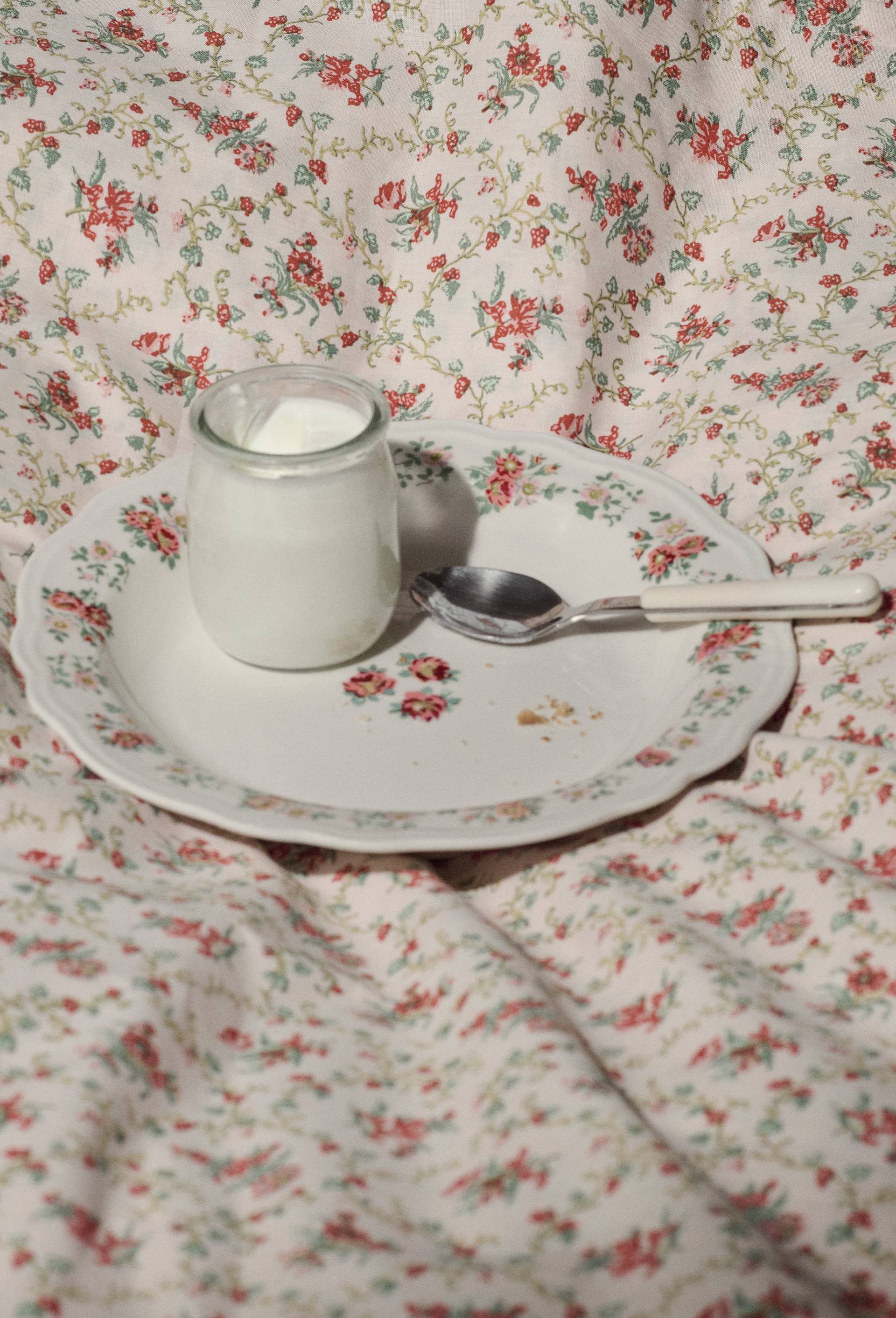 Assiette creuse finition imprim&eacute;e, 21cm, Vert clair, large image number 4