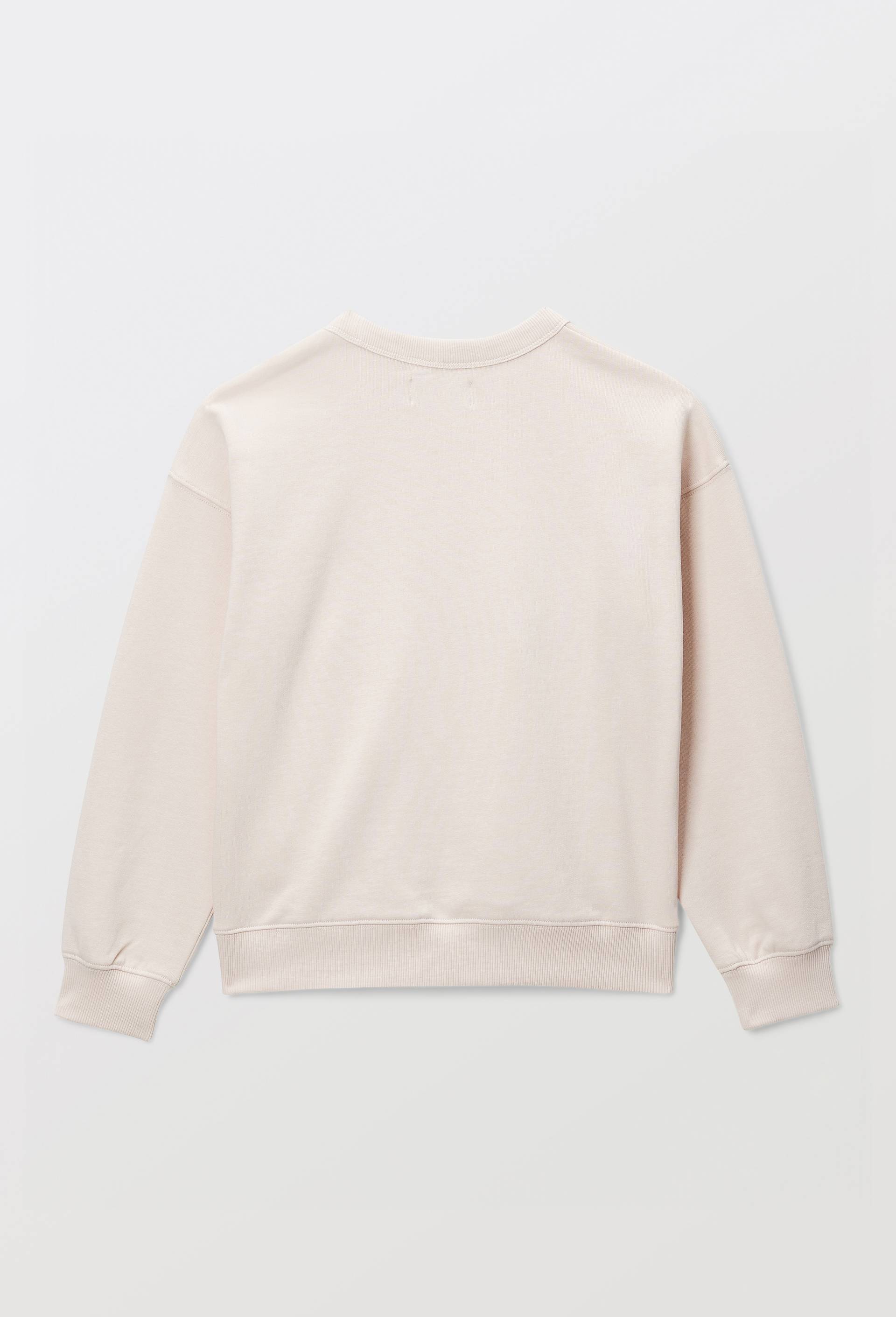 Sweat brod&eacute; contenant du coton BIO GOTS, Rose clair, large image number 2.0