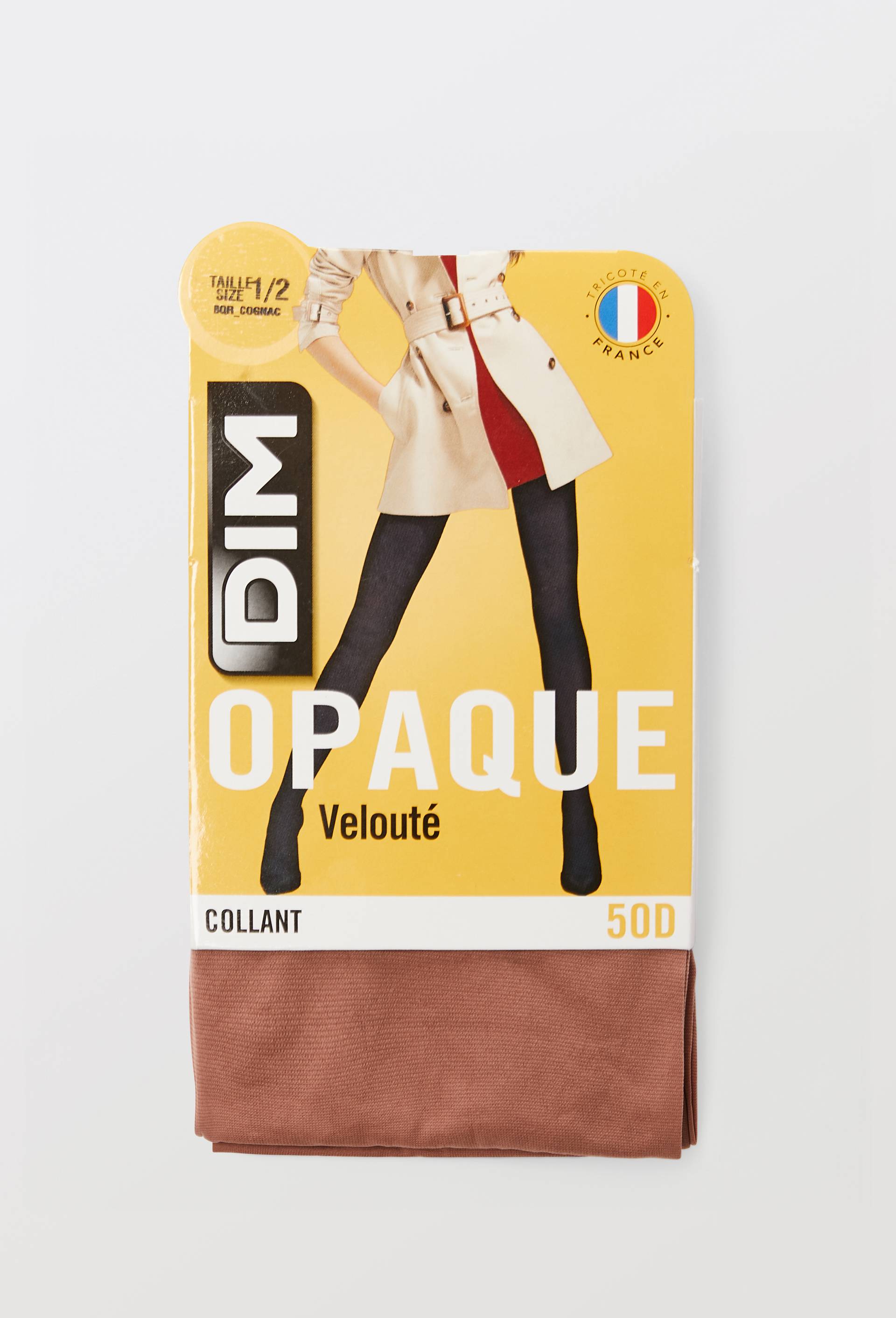Collants opaques DIM, Brun, large image number 1