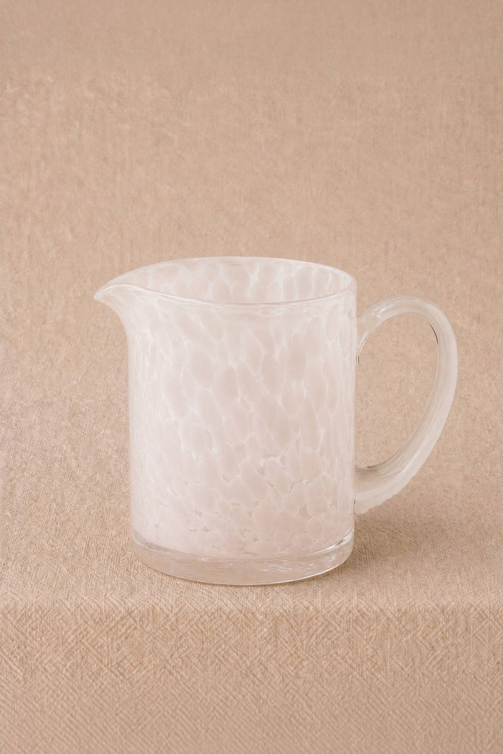 Pichet finition tachet&eacute;e, 1,1l, Rose clair, large image number 0.0