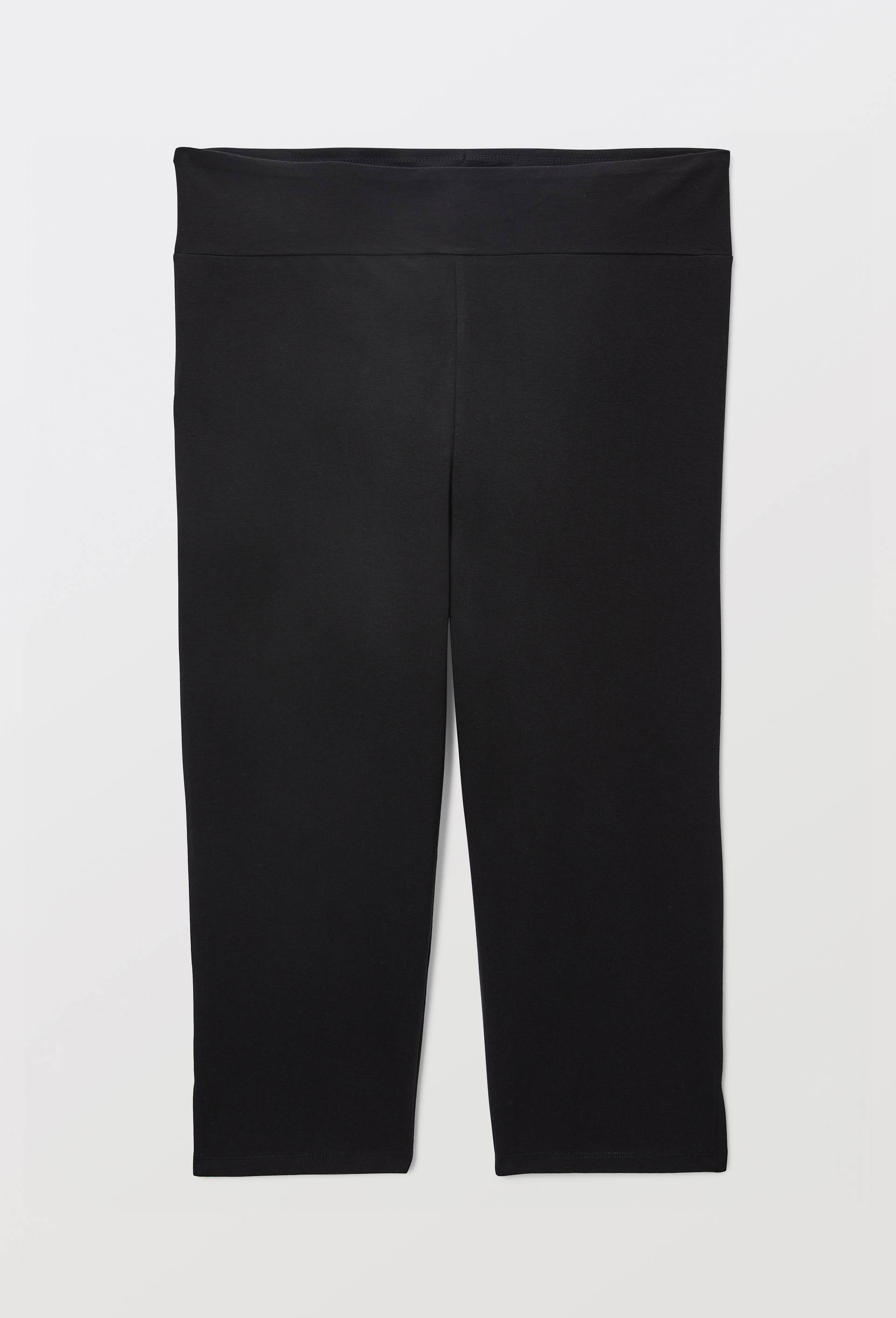 LEGGING 3/4 CONFORT COTON DIM, Noir, large image number 0