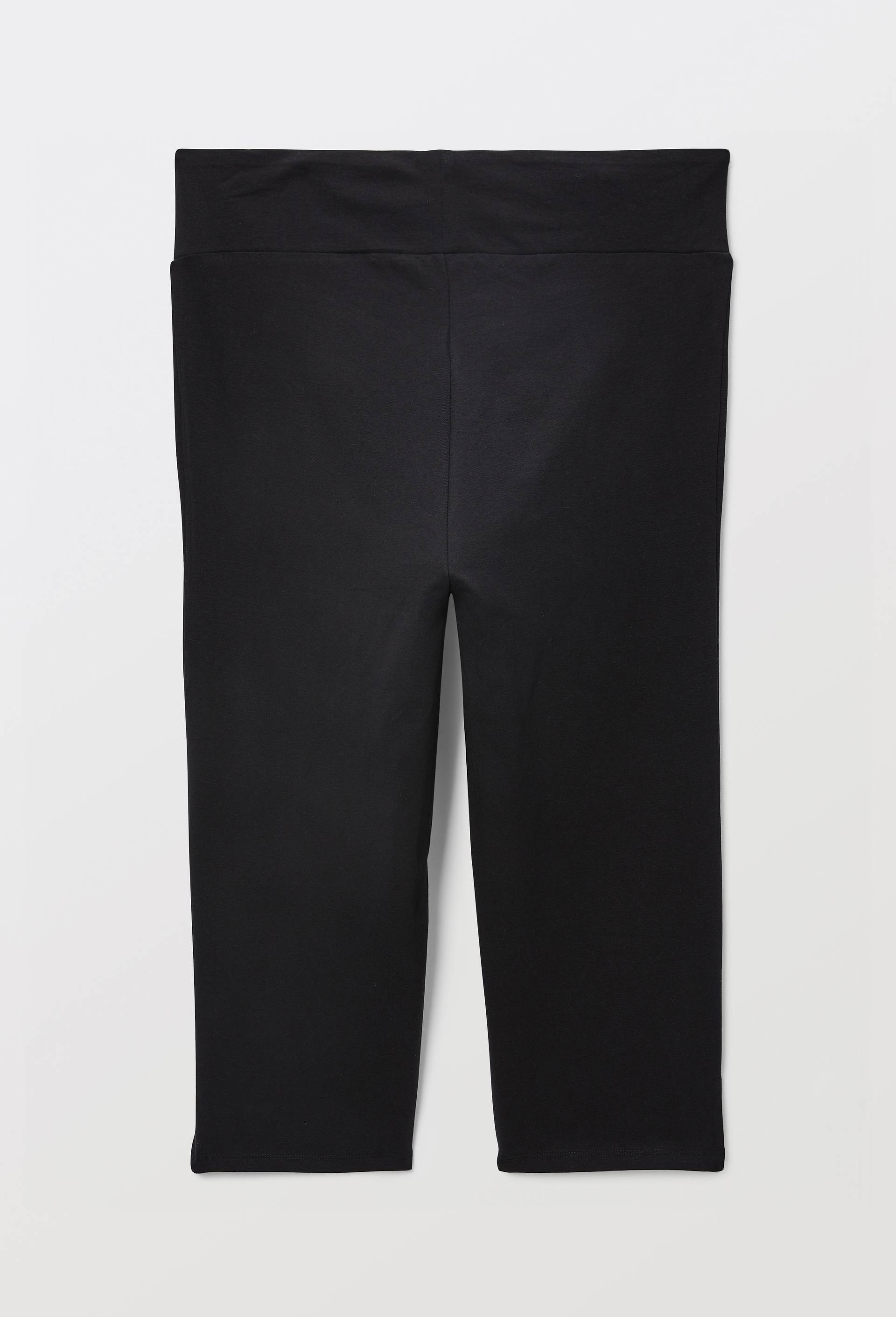 LEGGING 3/4 CONFORT COTON DIM, Noir, large image number 1