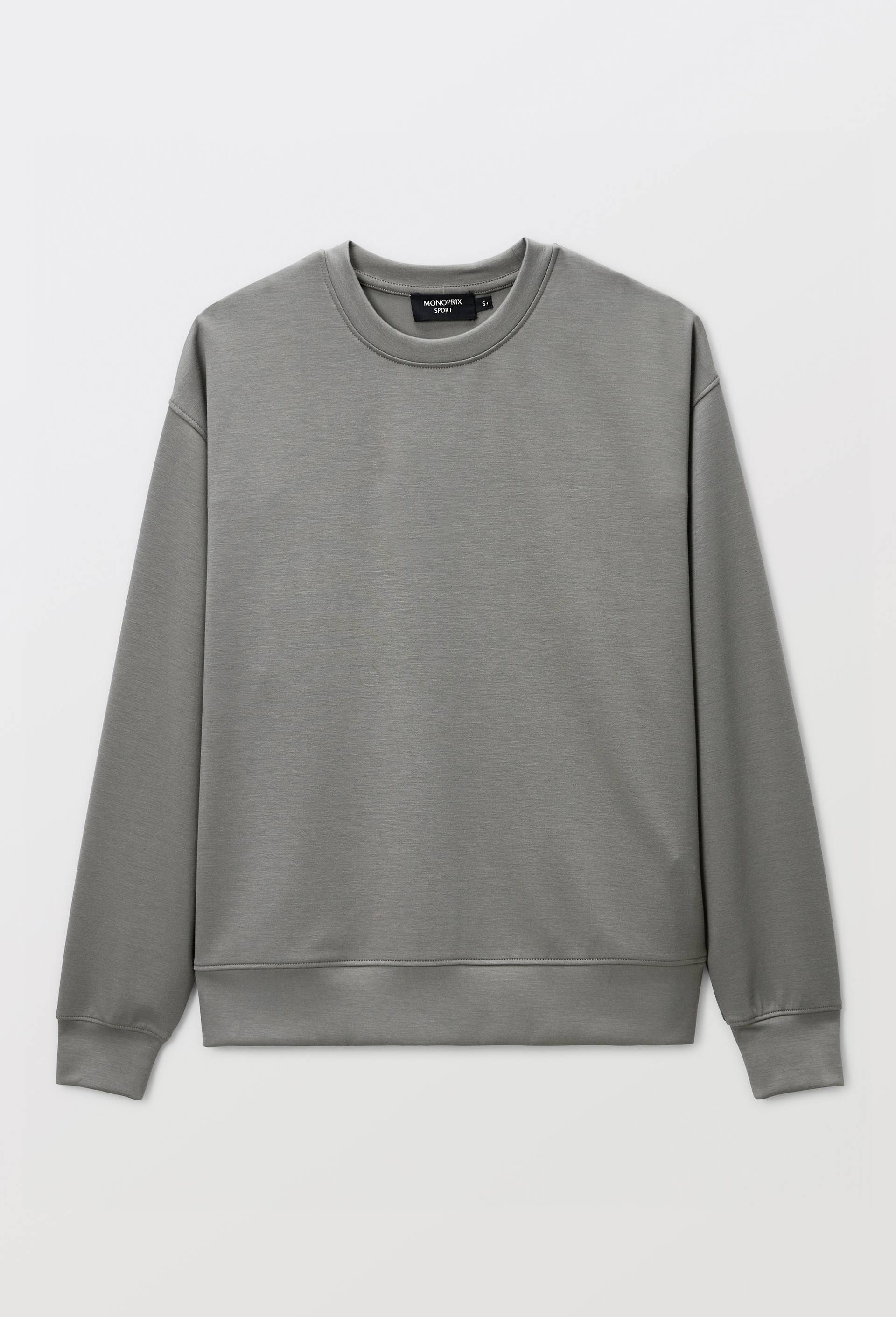 Sweat fluide en viscose et polyamide, Vert, large image number 2.0
