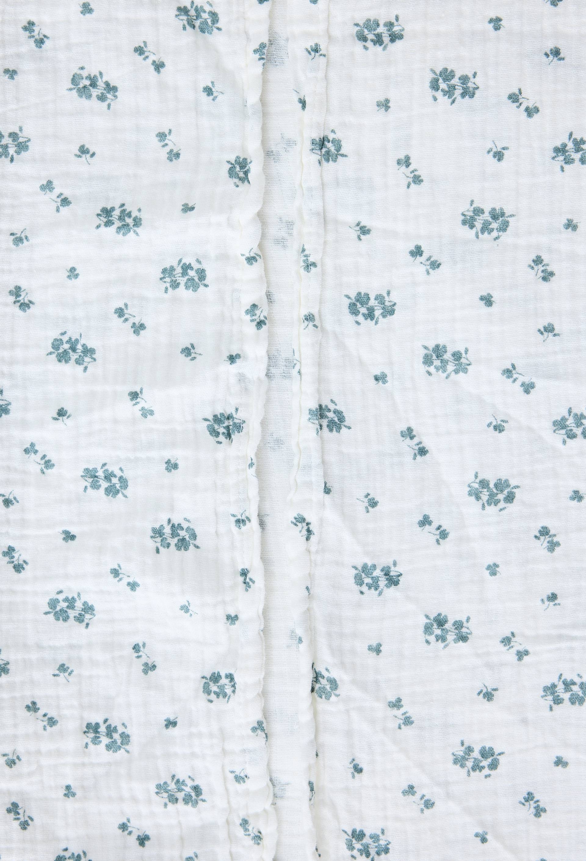 Housse de couette unie, gaze de coton, 100% coton bio GOTS, Vert clair, large image number 2