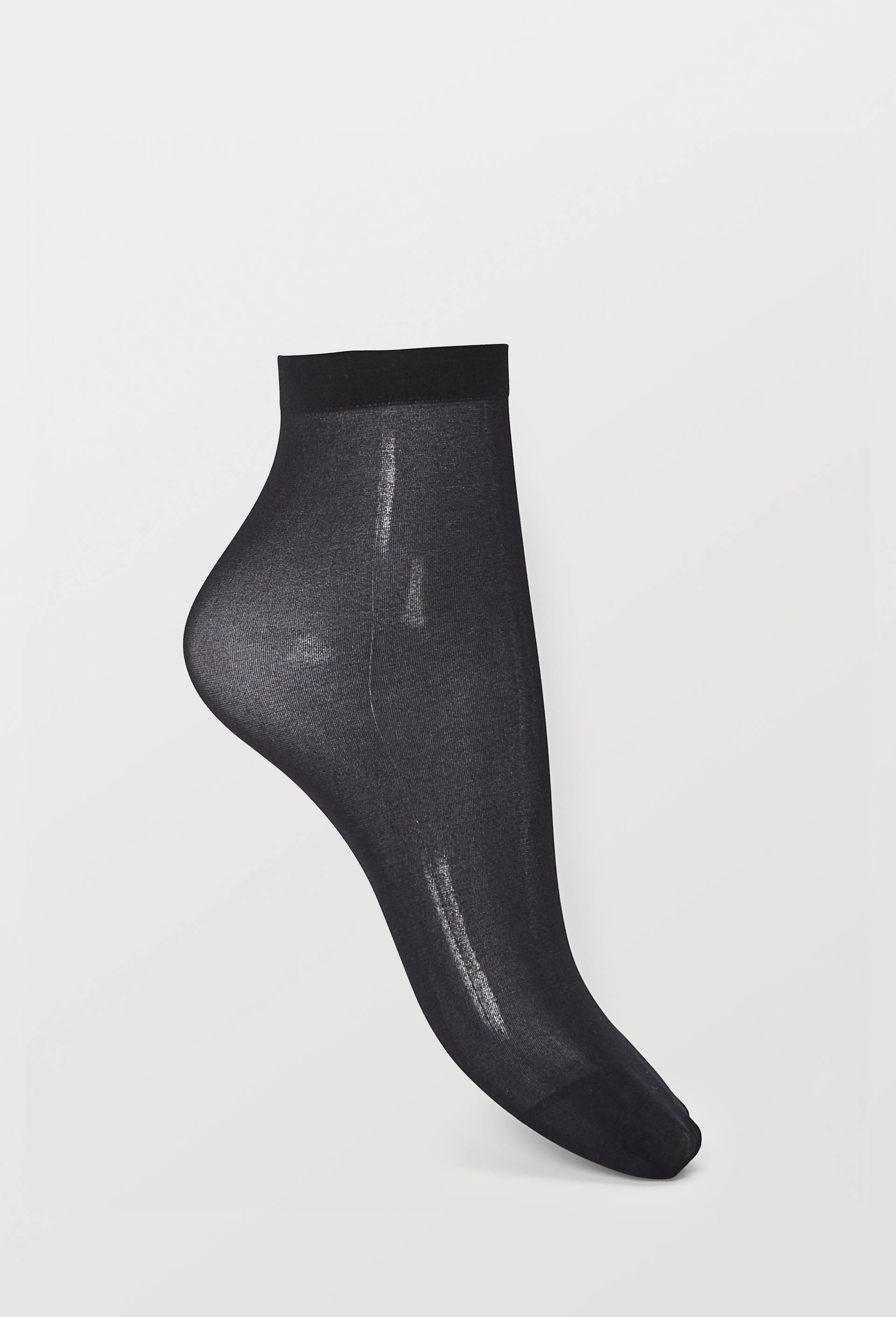 Lot de 4 paires de socquettes voile DIM, Noir, large image number 0.0