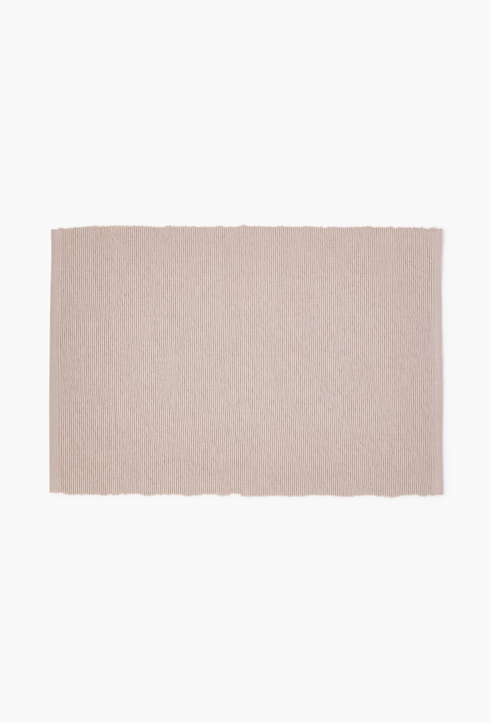 Set de table coton uni, 33x48cm, Gris, large image number 0.0